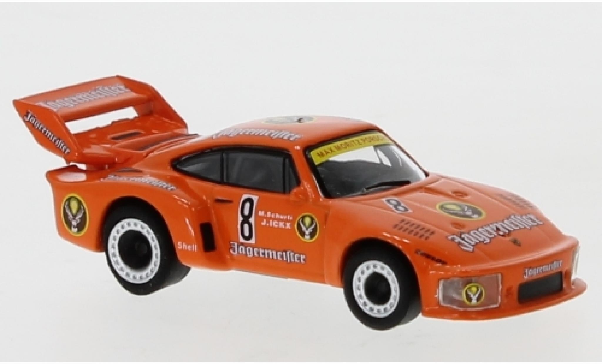 Porsche 935 1/87 Schuco No.8 Max Moritz Jägermeister M.Schurti/J.Ickx modellino in miniatura