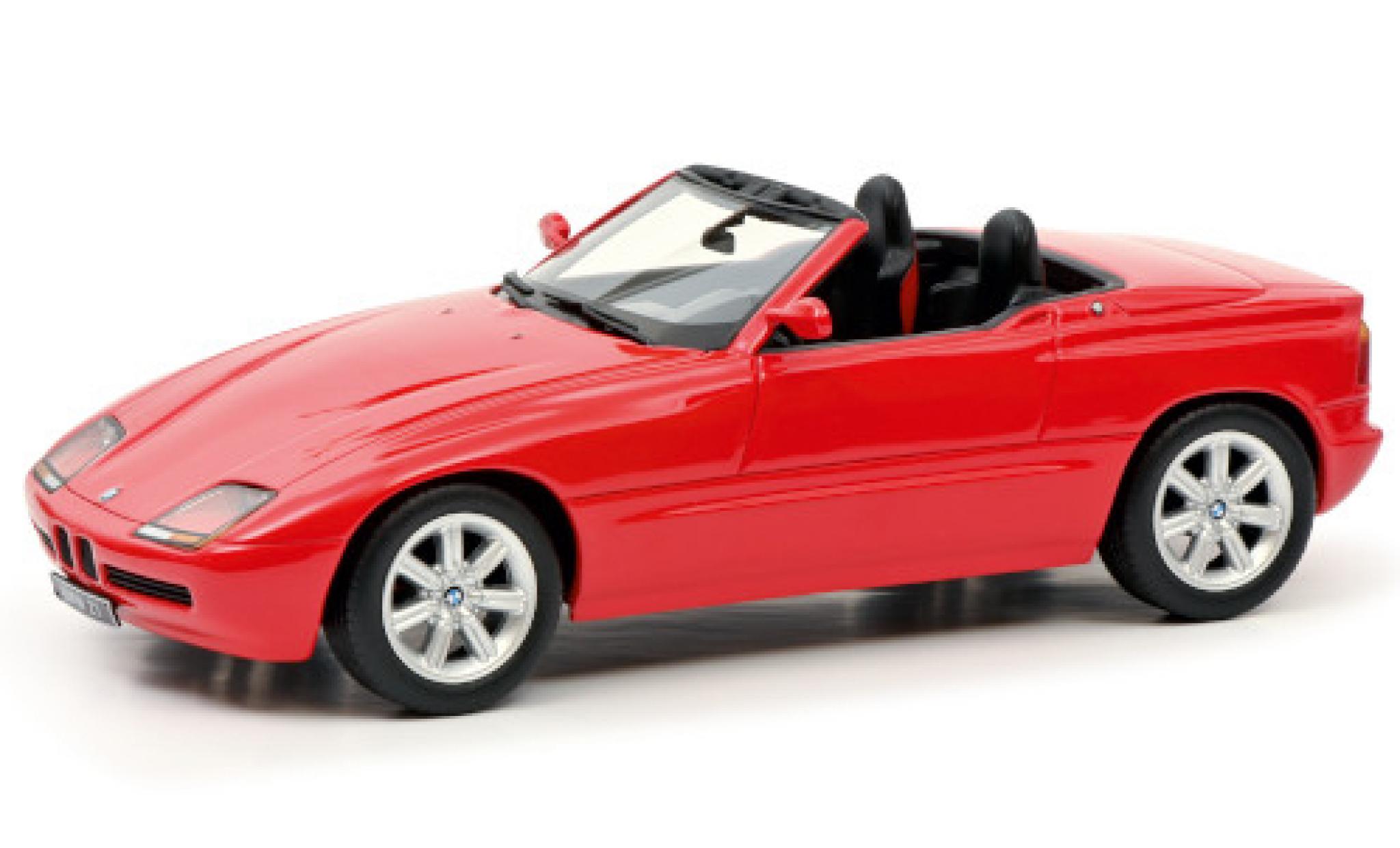 Bmw Z1 1/18 Schuco rosso 1987 modellino in miniatura