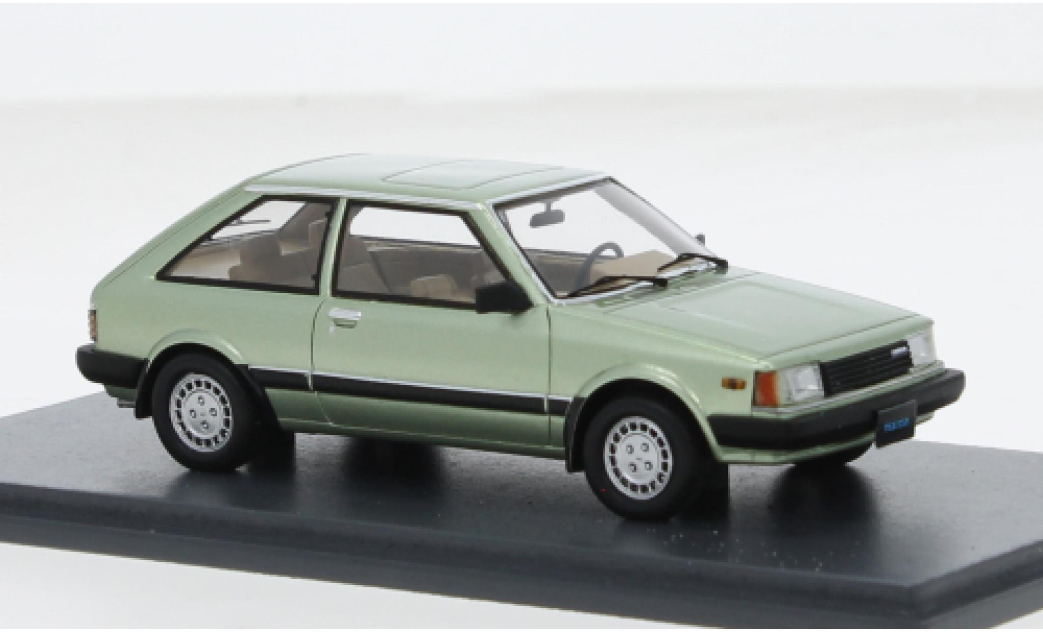 Mazda 323 1/43 Schuco ProR metallise grün 1980 1:43 modellino in miniatura
