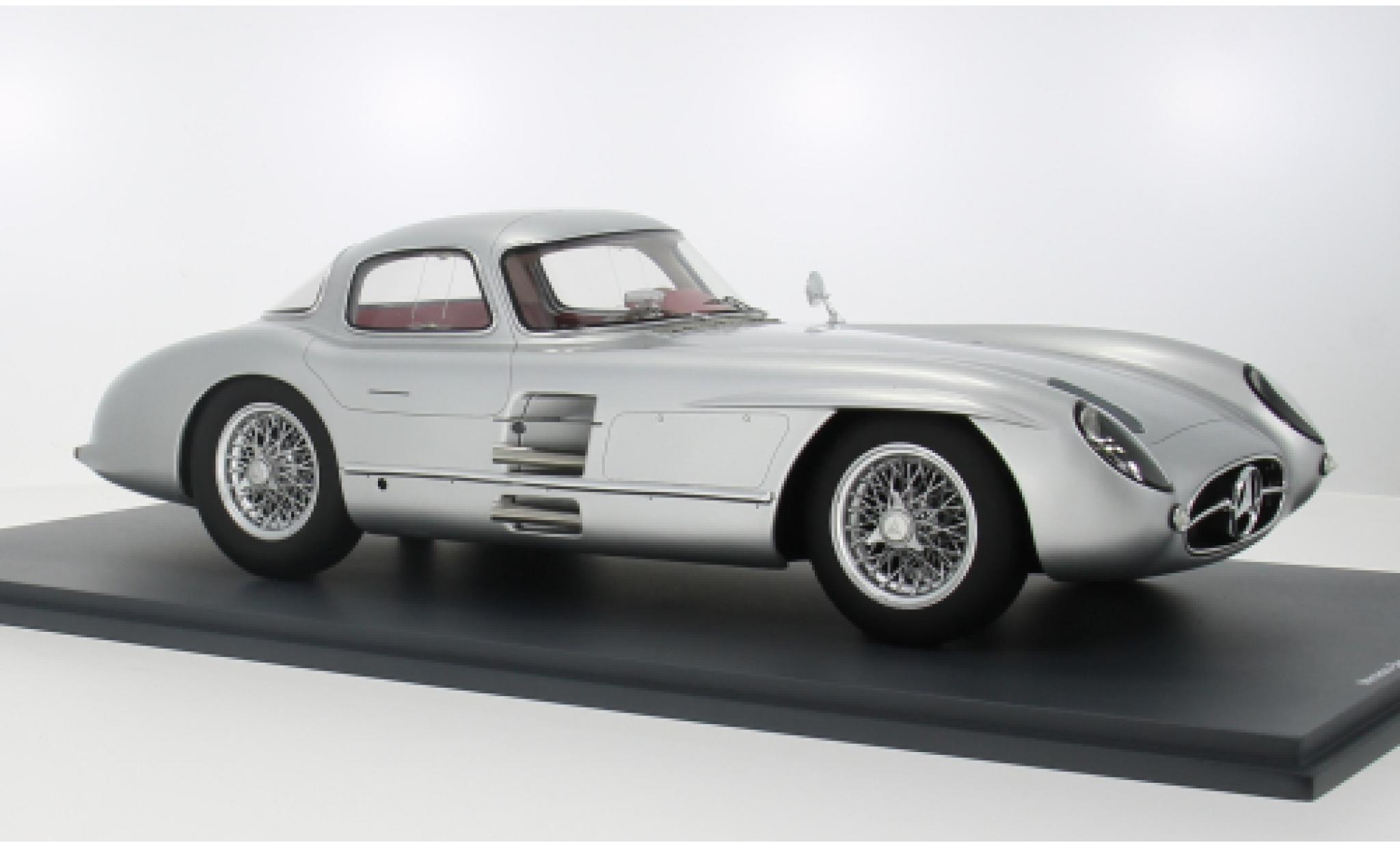 Mercedes 300 1/12 Schuco ProR SLR Uhlenhaut Coupe silber 1955 1:12 modellino in miniatura