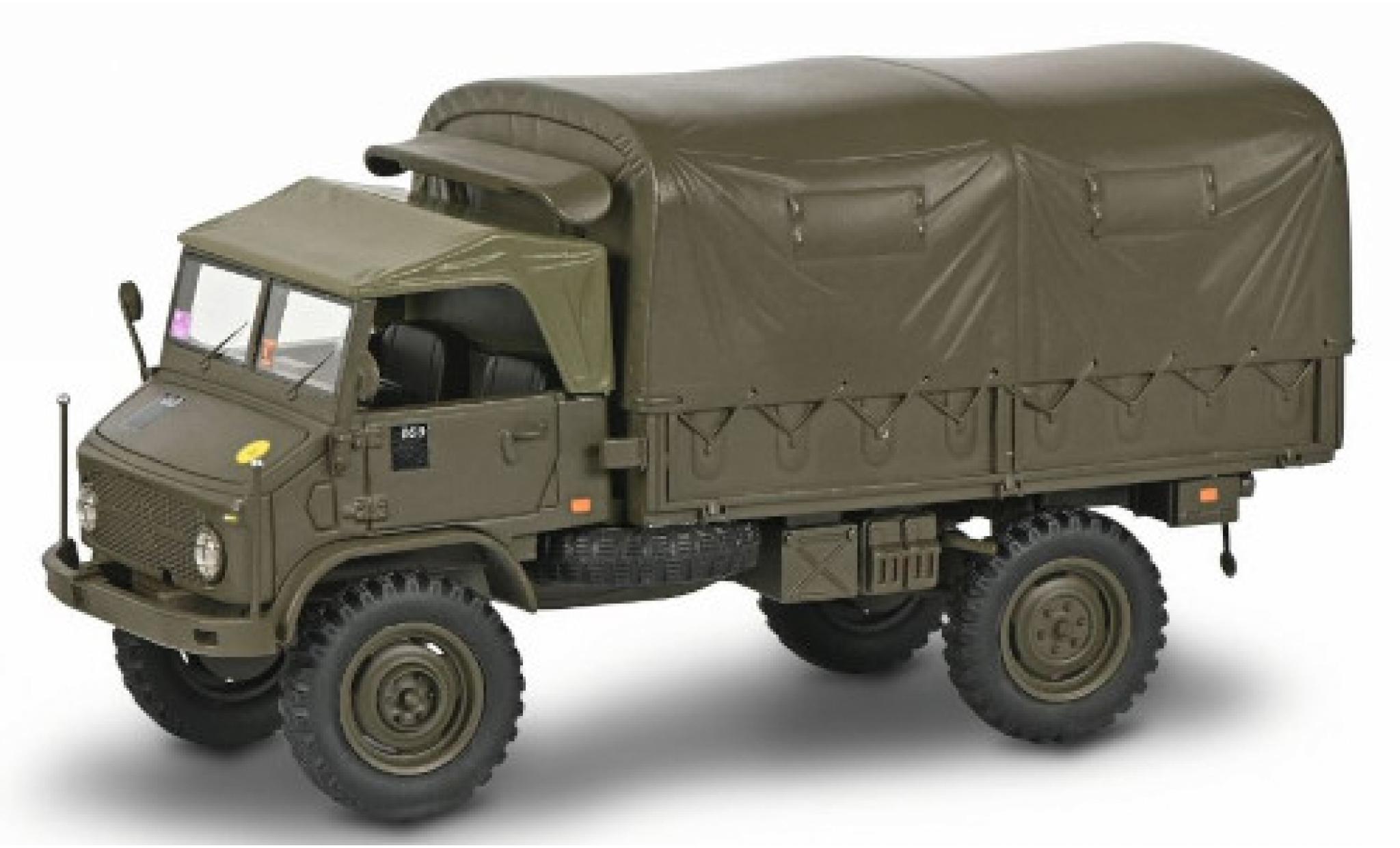 Mercedes Unimog 1/35 Schuco ProR 404 S oliv 1:35 modellino in miniatura