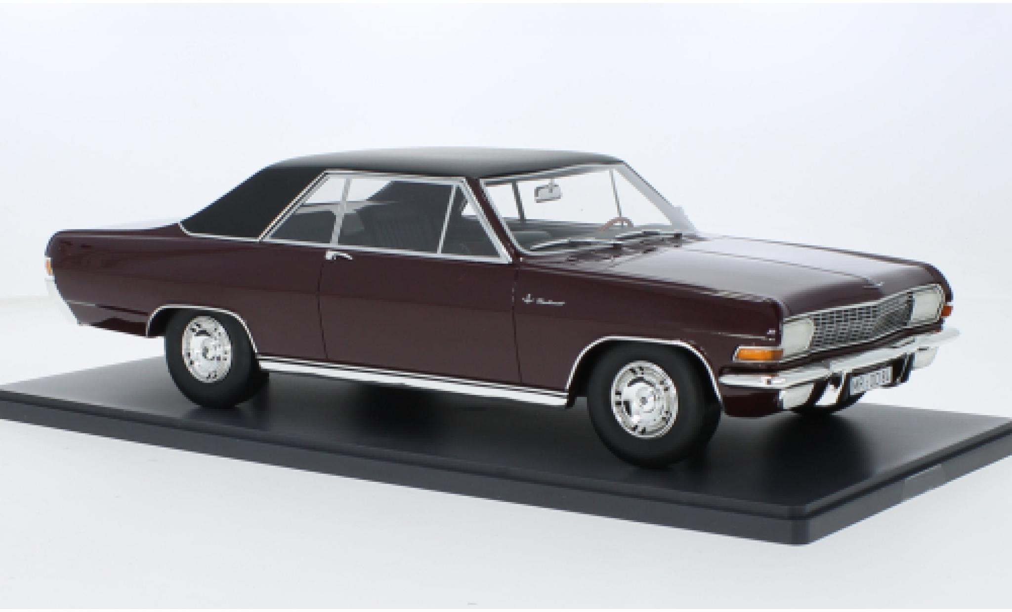 Opel Diplomat 1/18 Schuco ProR A Coupe rot/schwarz 1:18 modellino in miniatura