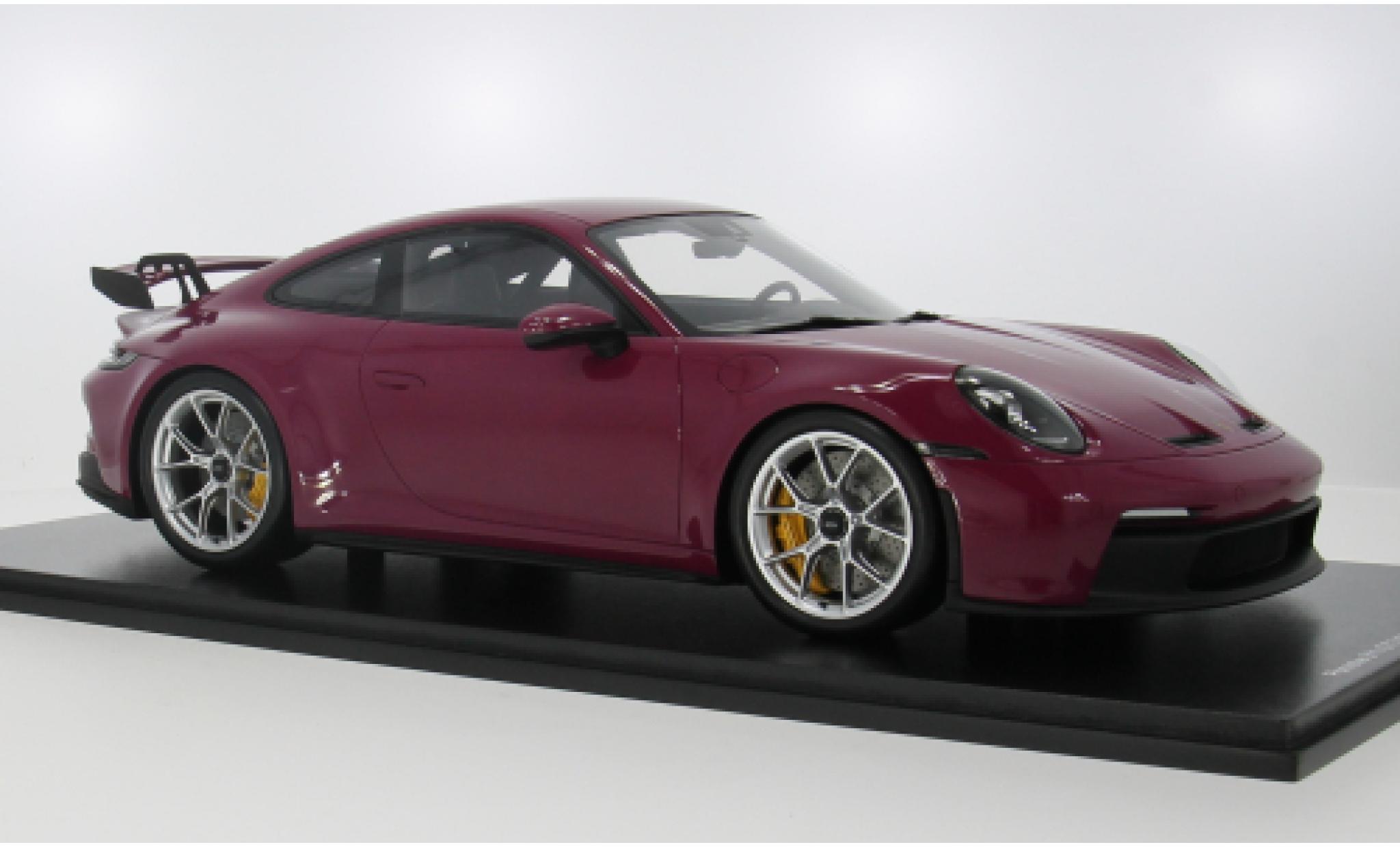 Porsche 992 GT3 Schuco ProR 911  metallise rot 2021 1:12 modellino in miniatura