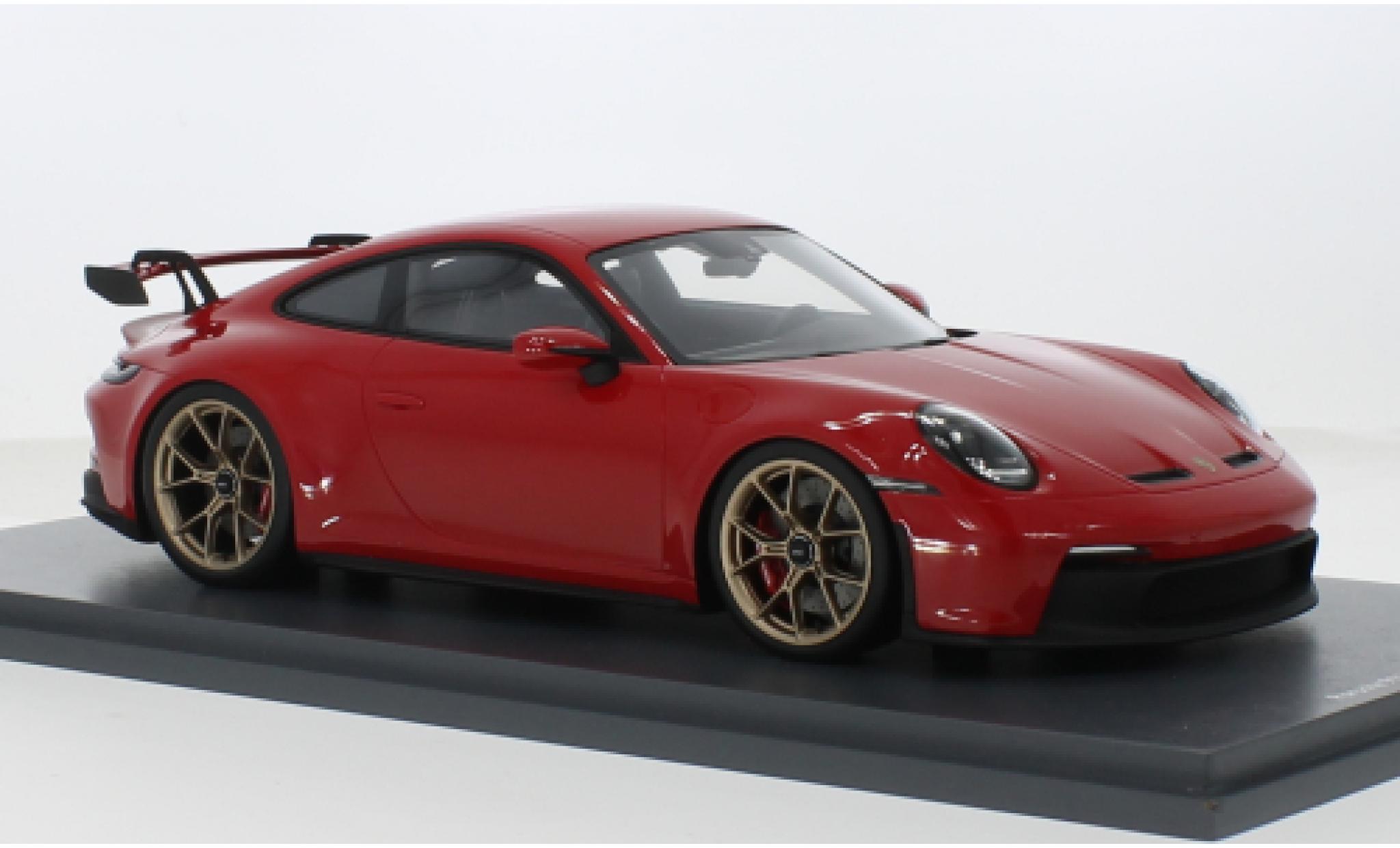Porsche 992 GT3 1/18 Schuco ProR 911  rot 2022 1:18 modellino in miniatura