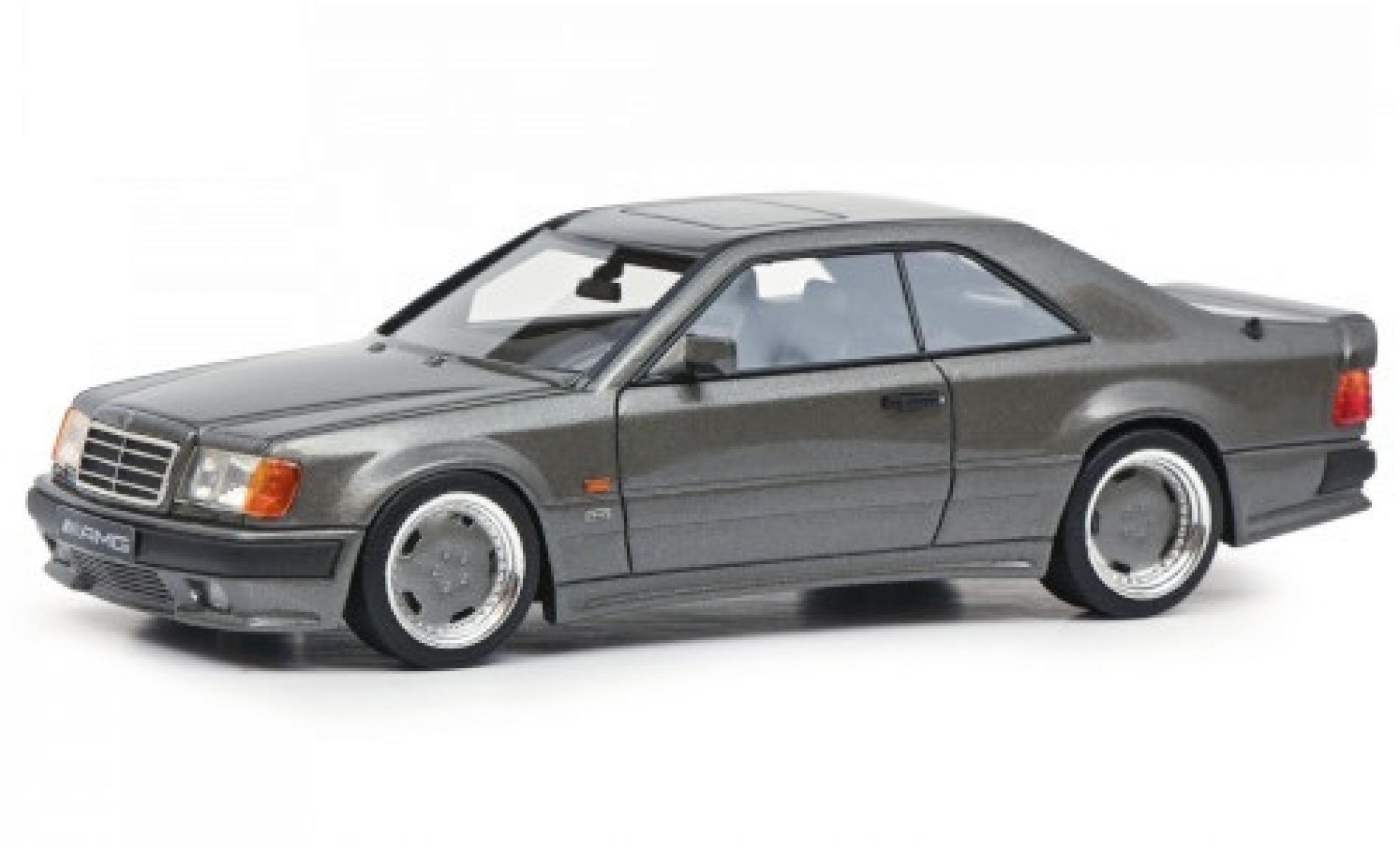 Mercedes Classe E 1/43 Schuco 300 CE 6.0 AMG (C124) metallise grigio 1988 modellino in miniatura