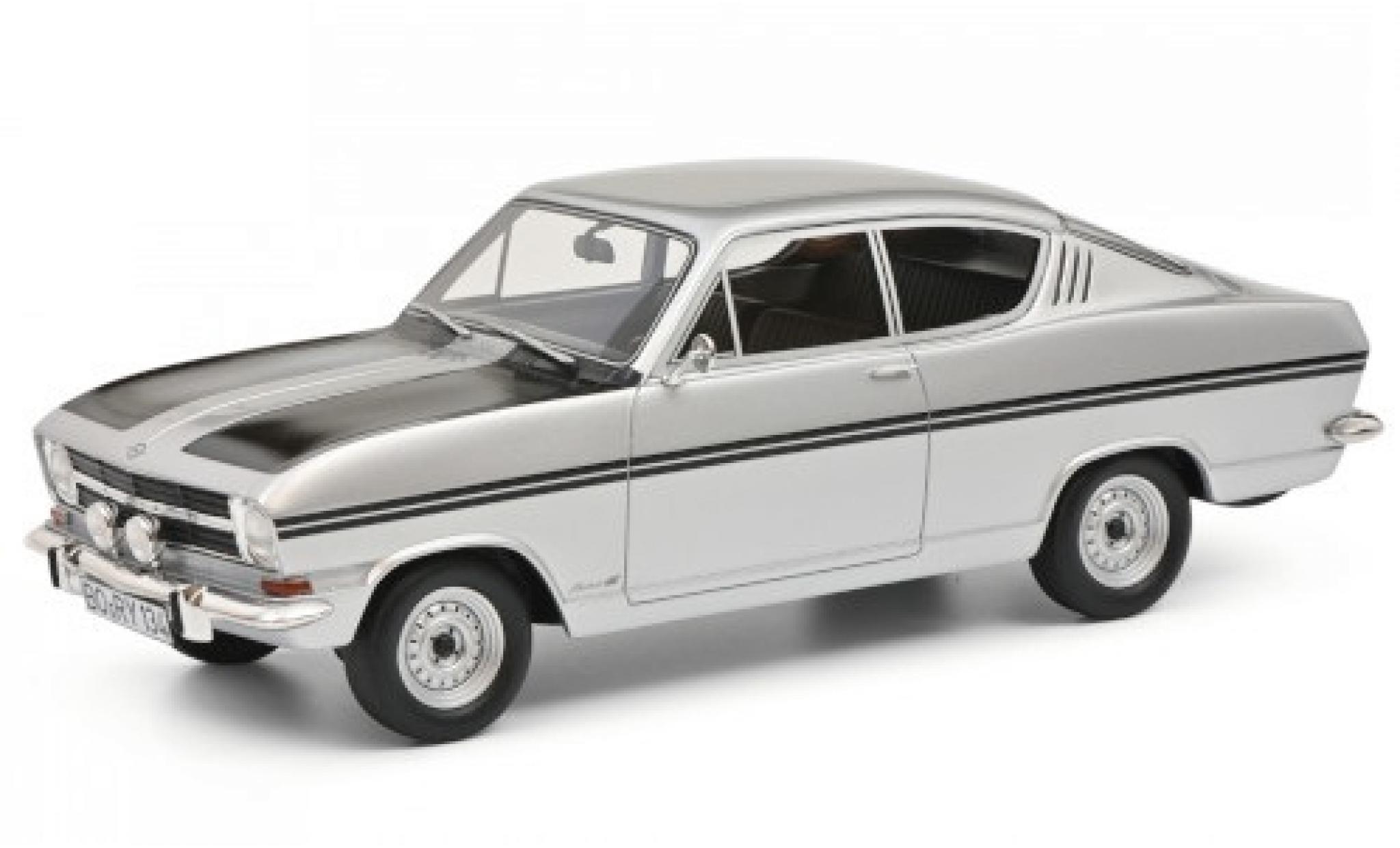 Opel Kadett 1/18 Schuco B Rallye Coupe grigio/Dekor Kiemencoupe 1965 modellino in miniatura