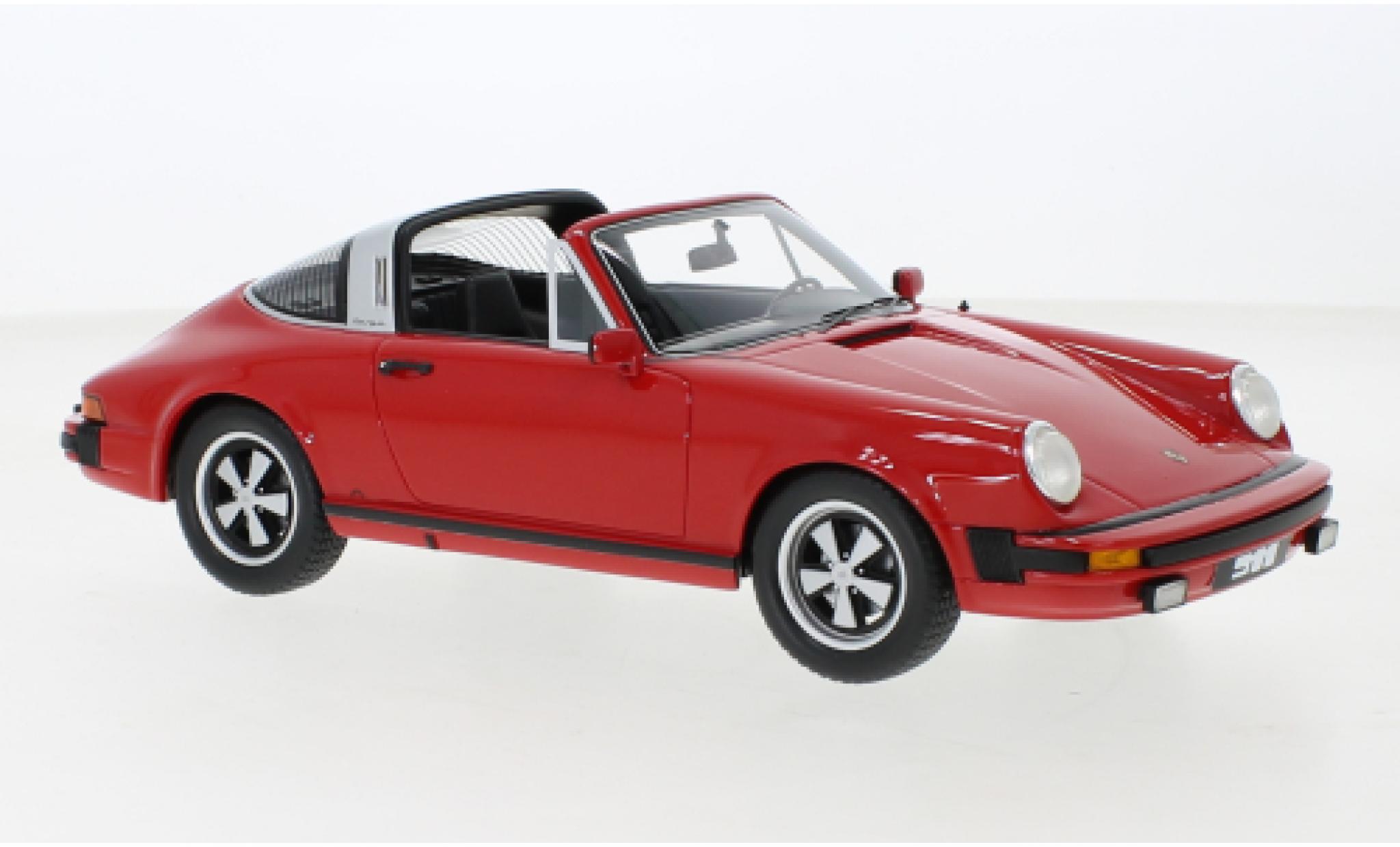 Porsche 930 Targa 1/18 Schuco 911 rosso 1977 modellino in miniatura