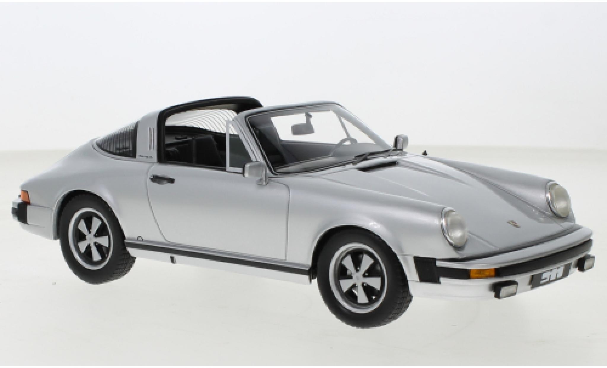 Porsche 930 Targa 1/18 Schuco 911 grigio 1977 modellino in miniatura