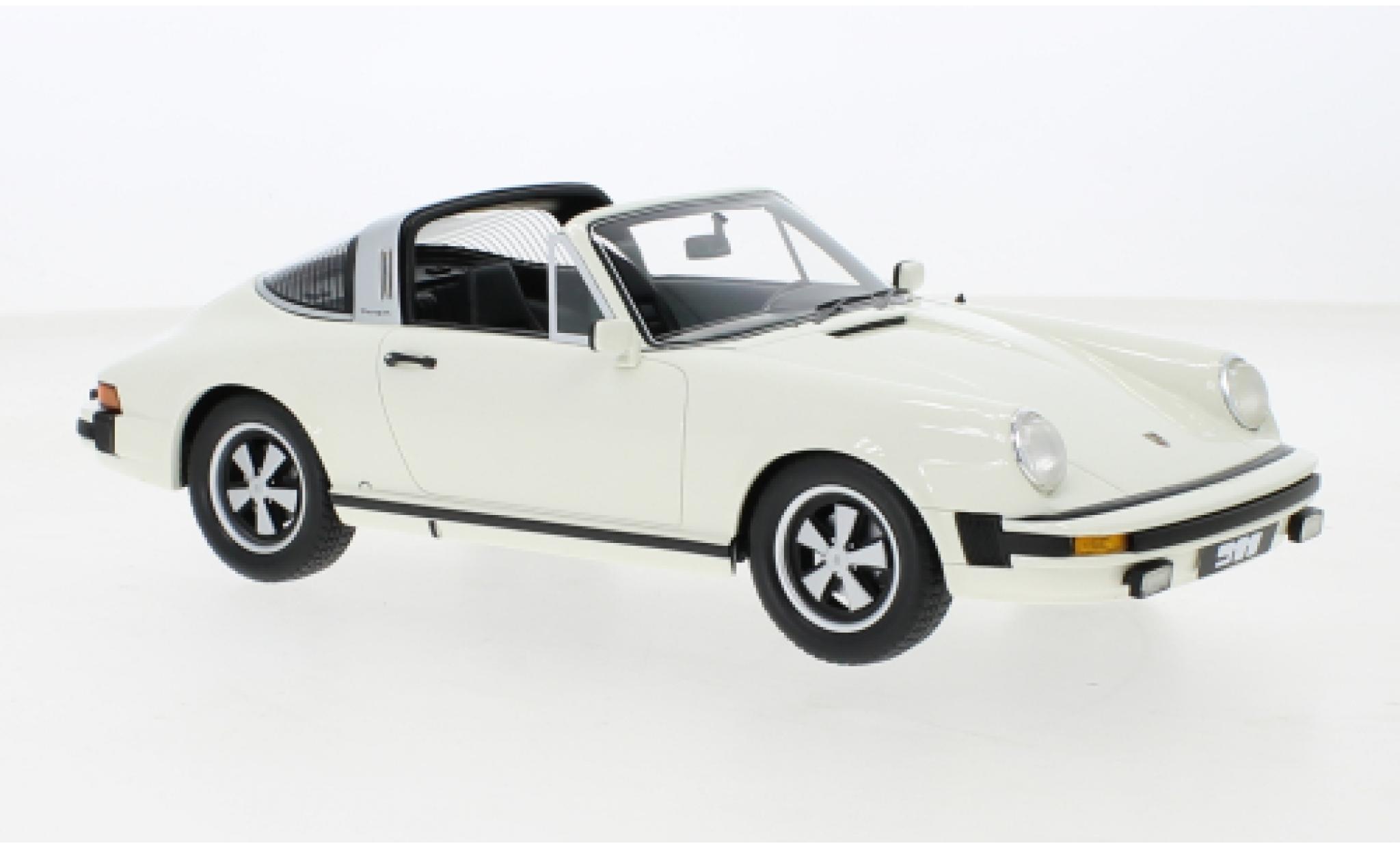 Porsche 930 Targa 1/18 Schuco 911 bianco 1977 modellino in miniatura