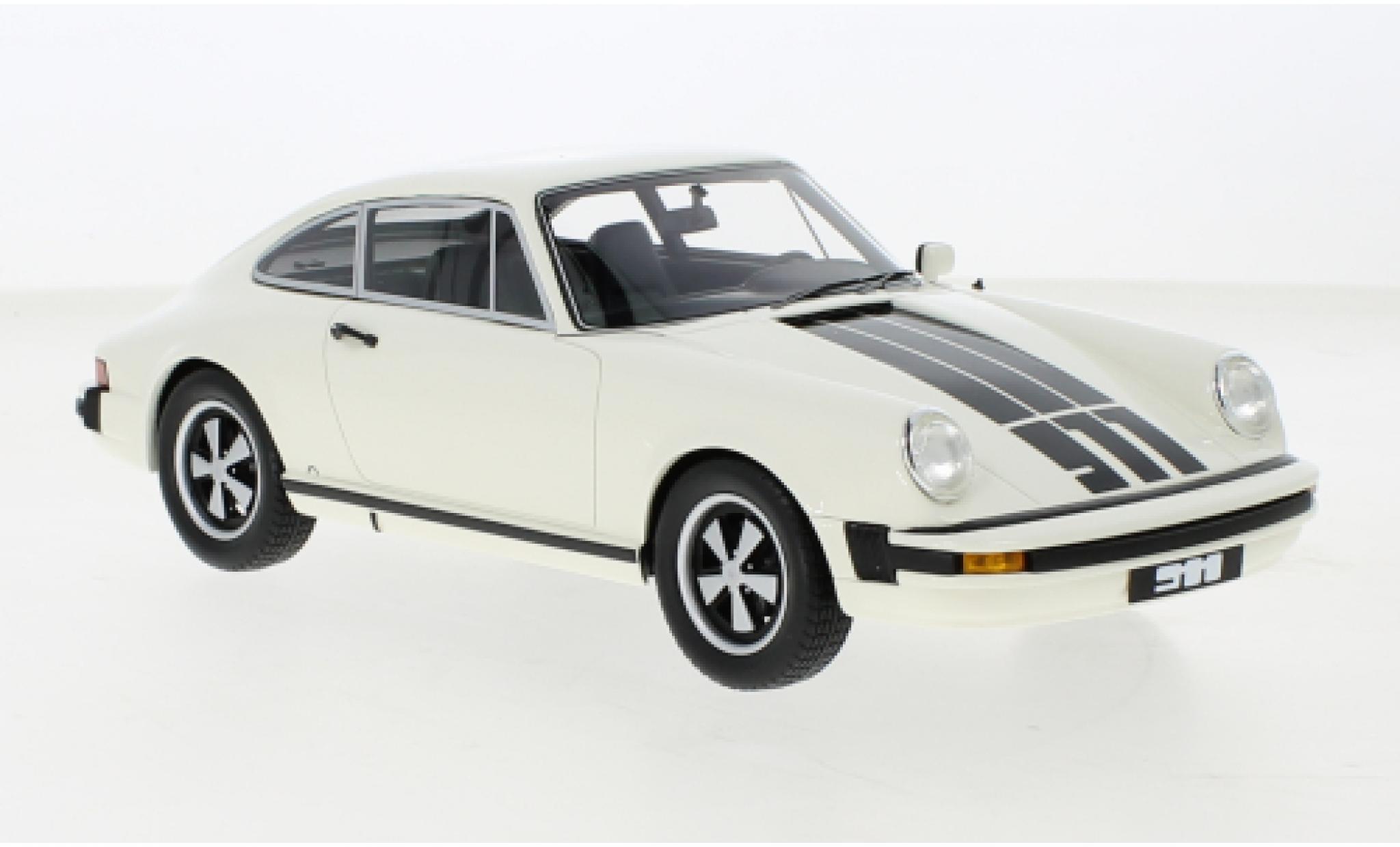 Porsche 930 1/18 Schuco 911 bianco/nero 1977 modellino in miniatura
