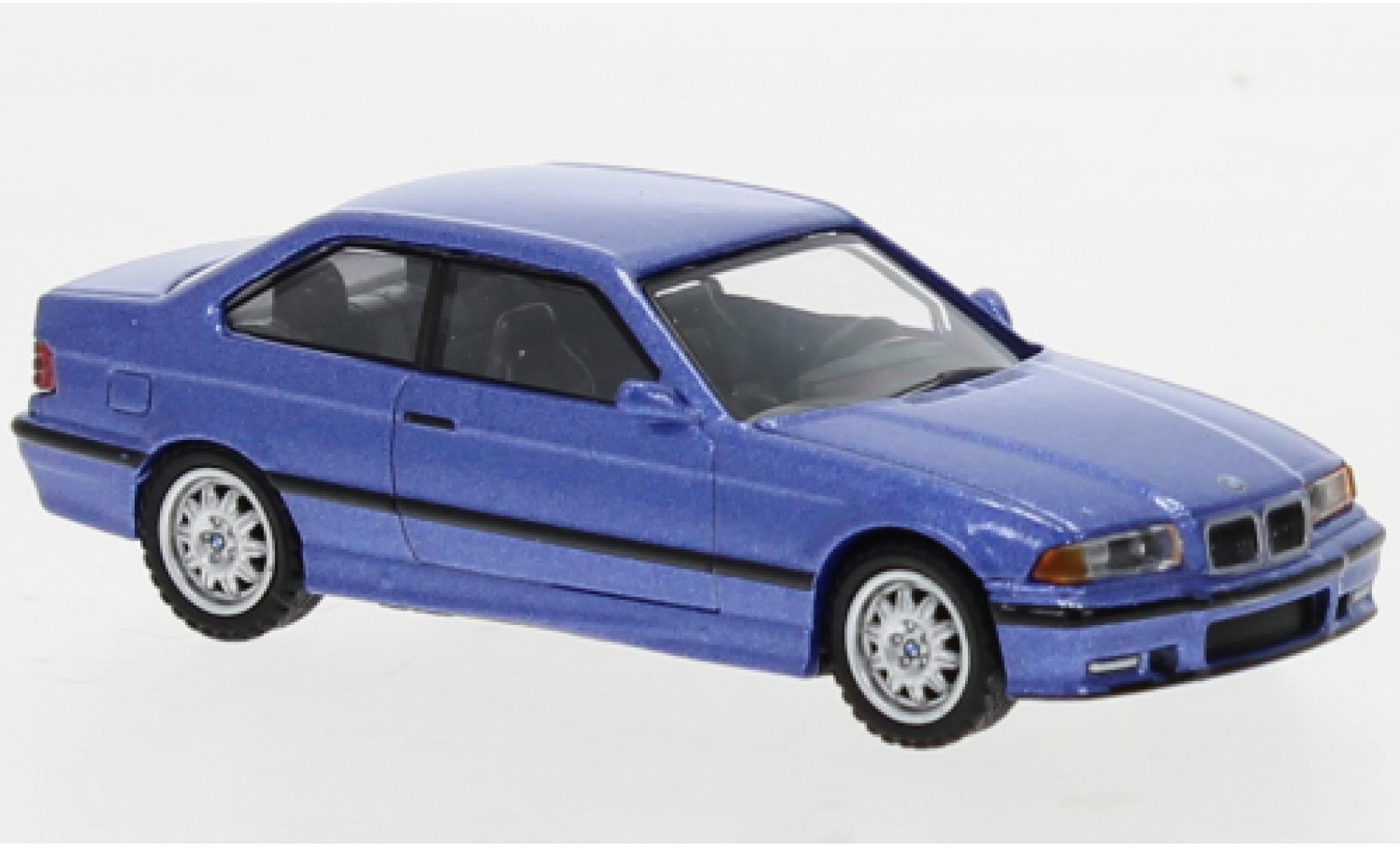 Bmw M3 1/64 Schuco (E36) metallise blu 1992 modellino in miniatura