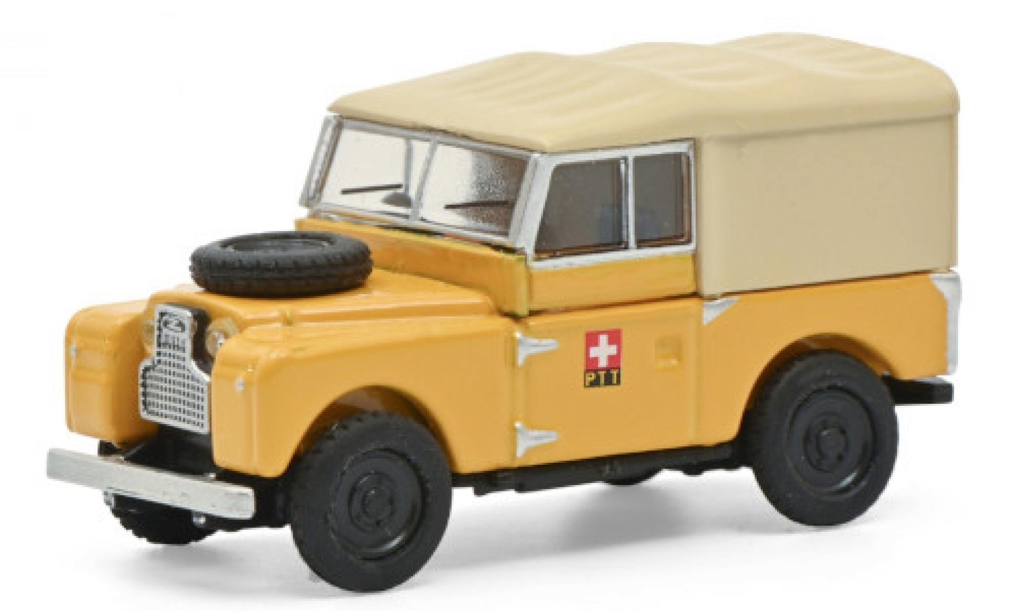 Land Rover 88 1/87 Schuco RHD PTT (CH) modellino in miniatura