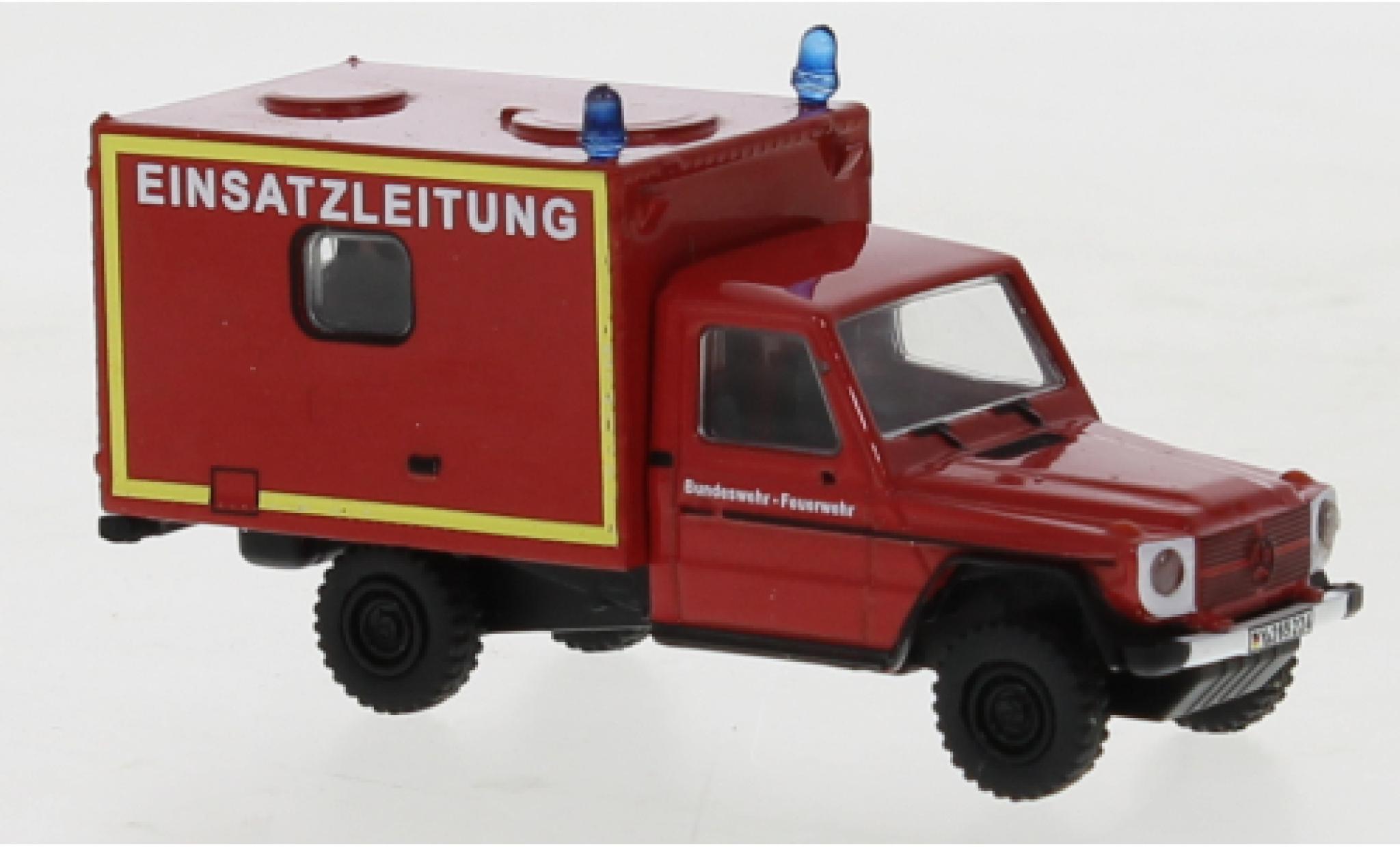 Mercedes Classe G 1/87 Schuco Feuerwehr modellino in miniatura
