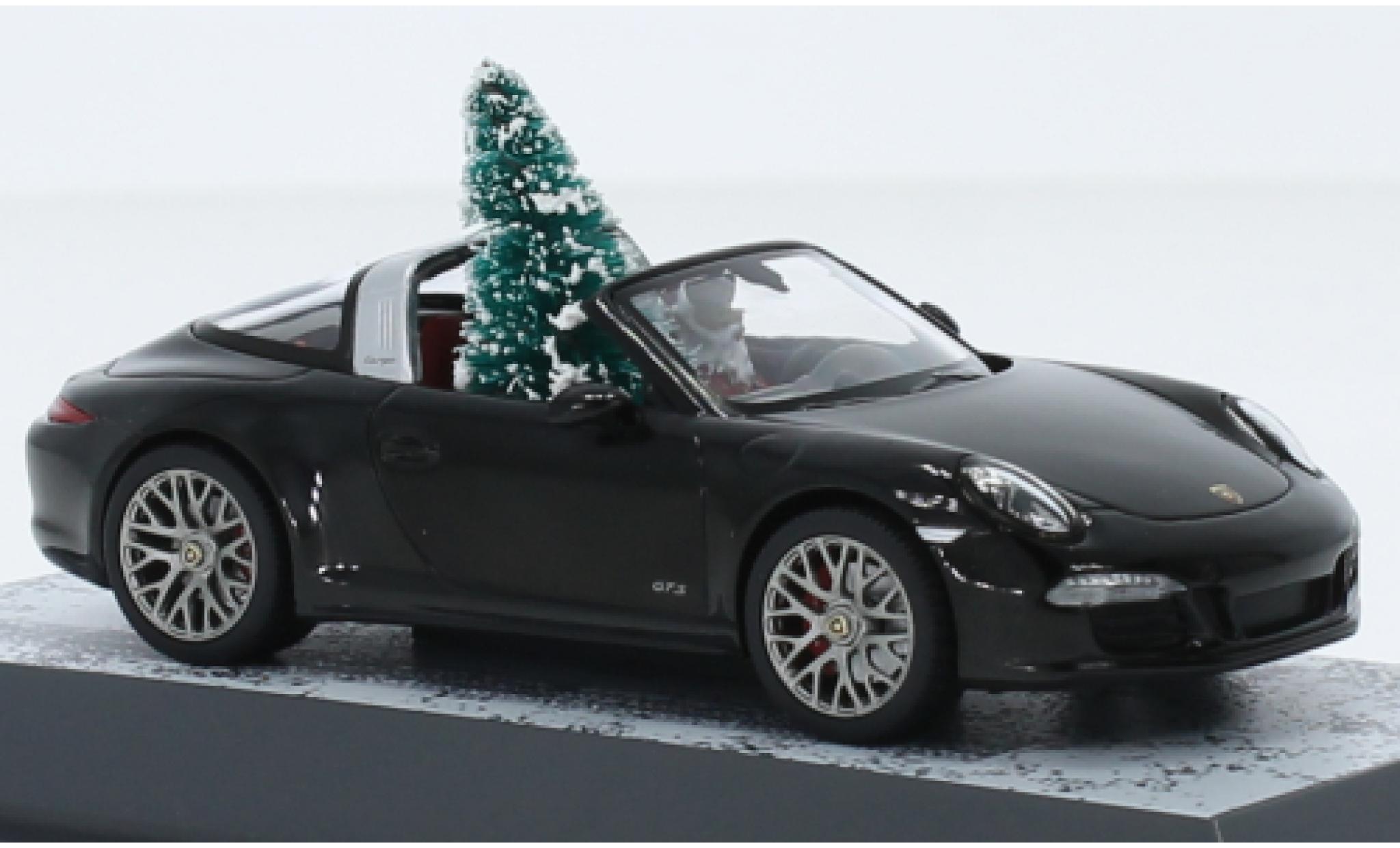 Porsche 991 Targa 1/43 Schuco 911  Carrera 4 GTS Christmas Edition 2023 modellino in miniatura
