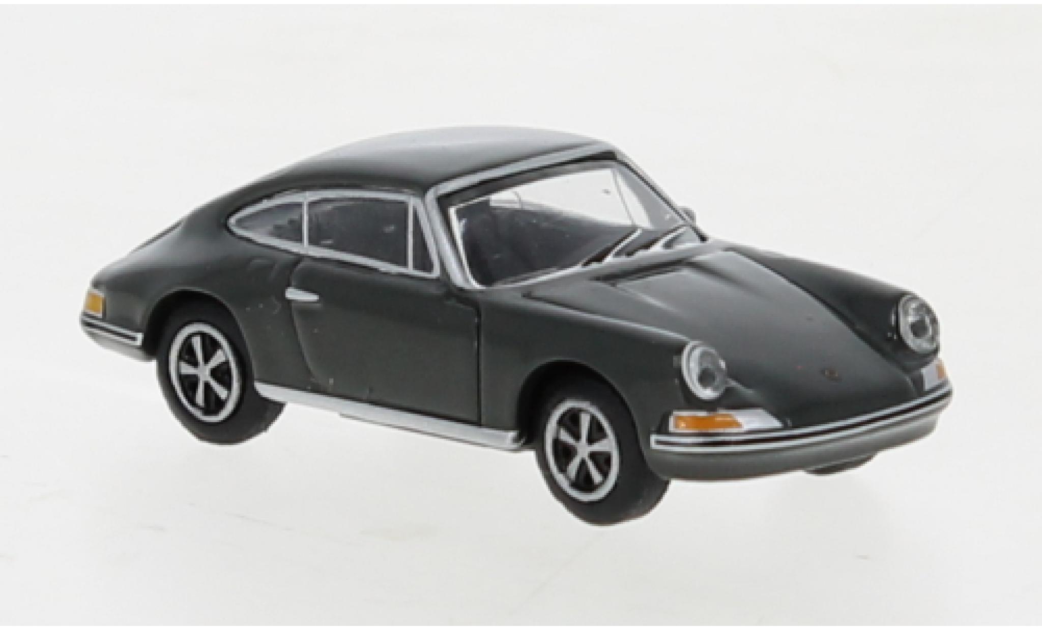 Porsche 911 1/87 Schuco S grigio modellino in miniatura