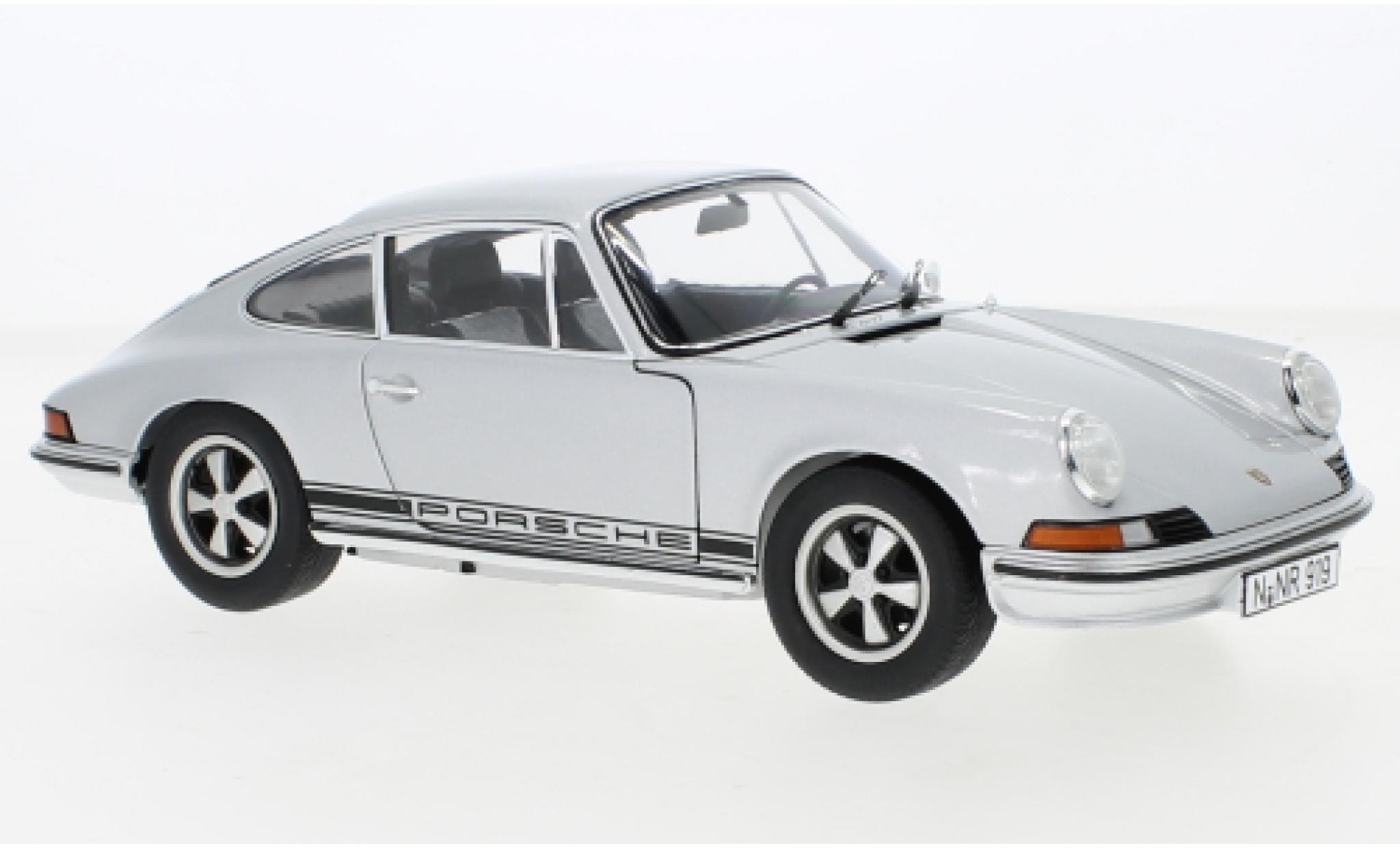 Porsche 911 1/18 Schuco S grigio modellino in miniatura