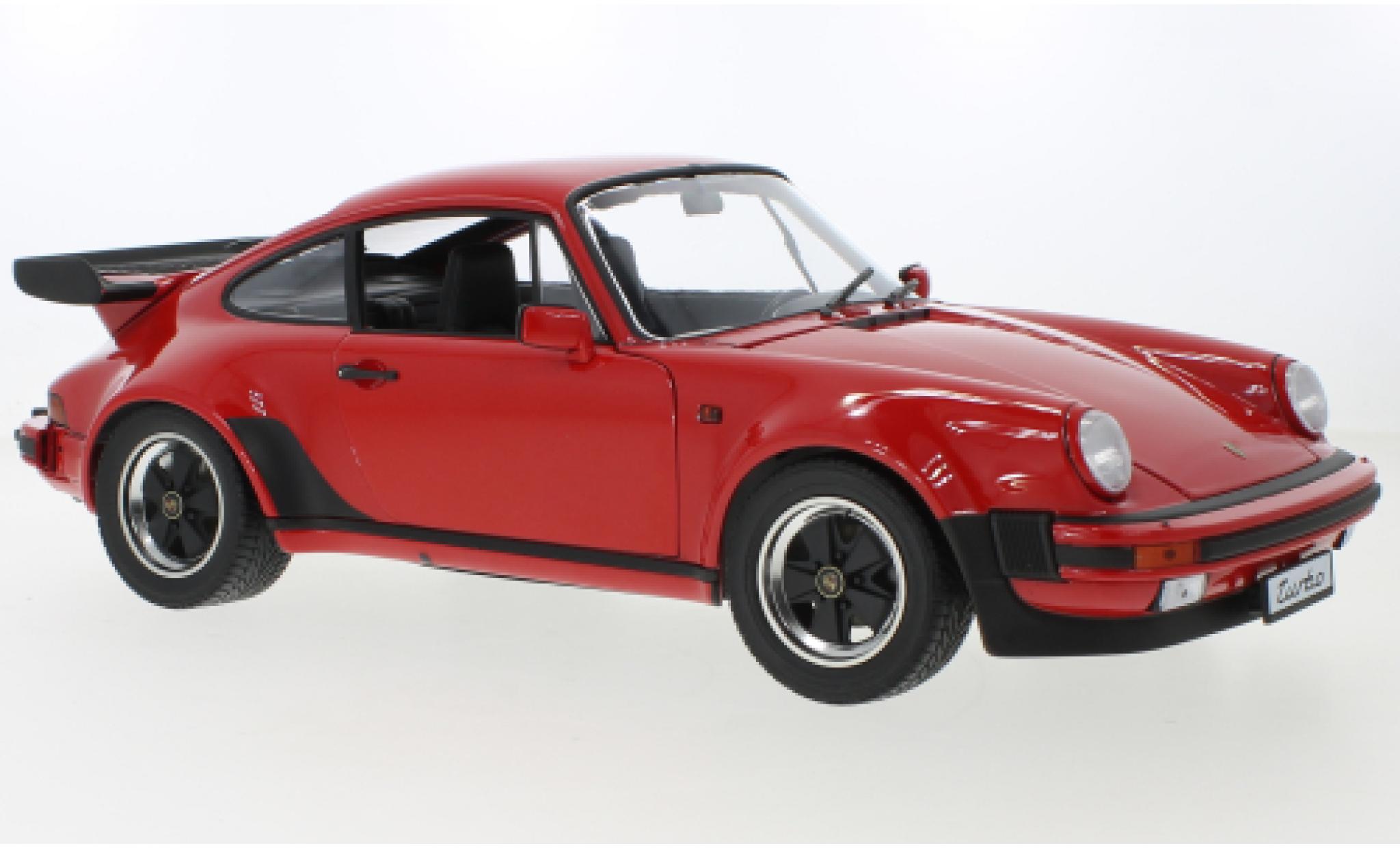 Porsche 930 Turbo 1/12 Schuco 911  rosso modellino in miniatura