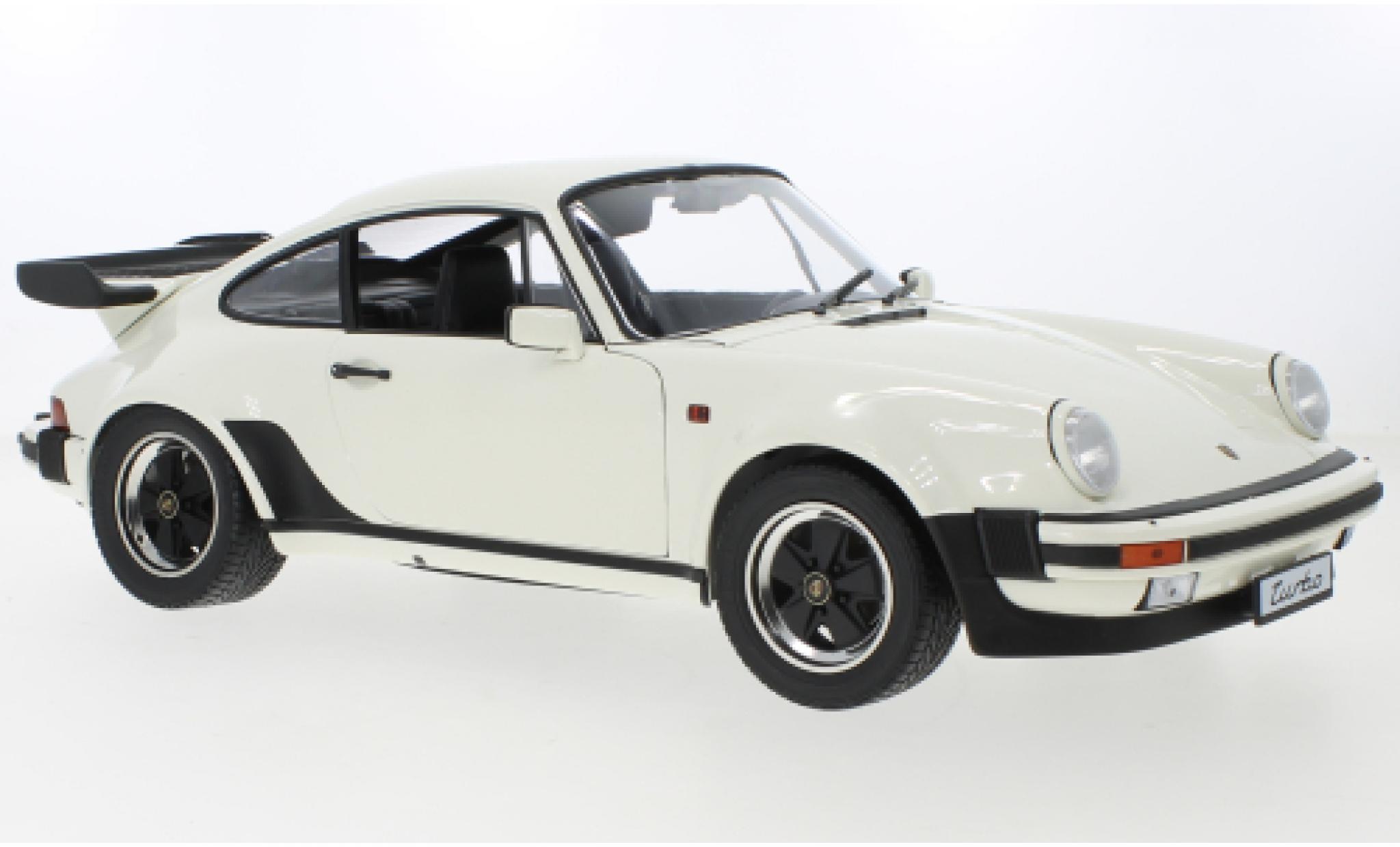 Porsche 930 Turbo 1/12 Schuco 911  bianco modellino in miniatura