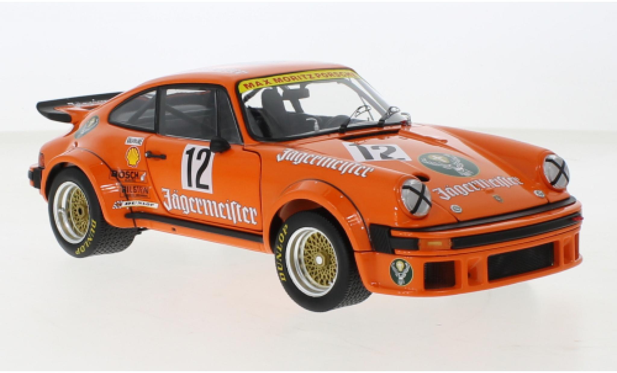 Porsche 934 1976 1/18 Schuco RSR No.12 Max Moritz Jägermeister DRM Eifelrennen modellino in miniatura