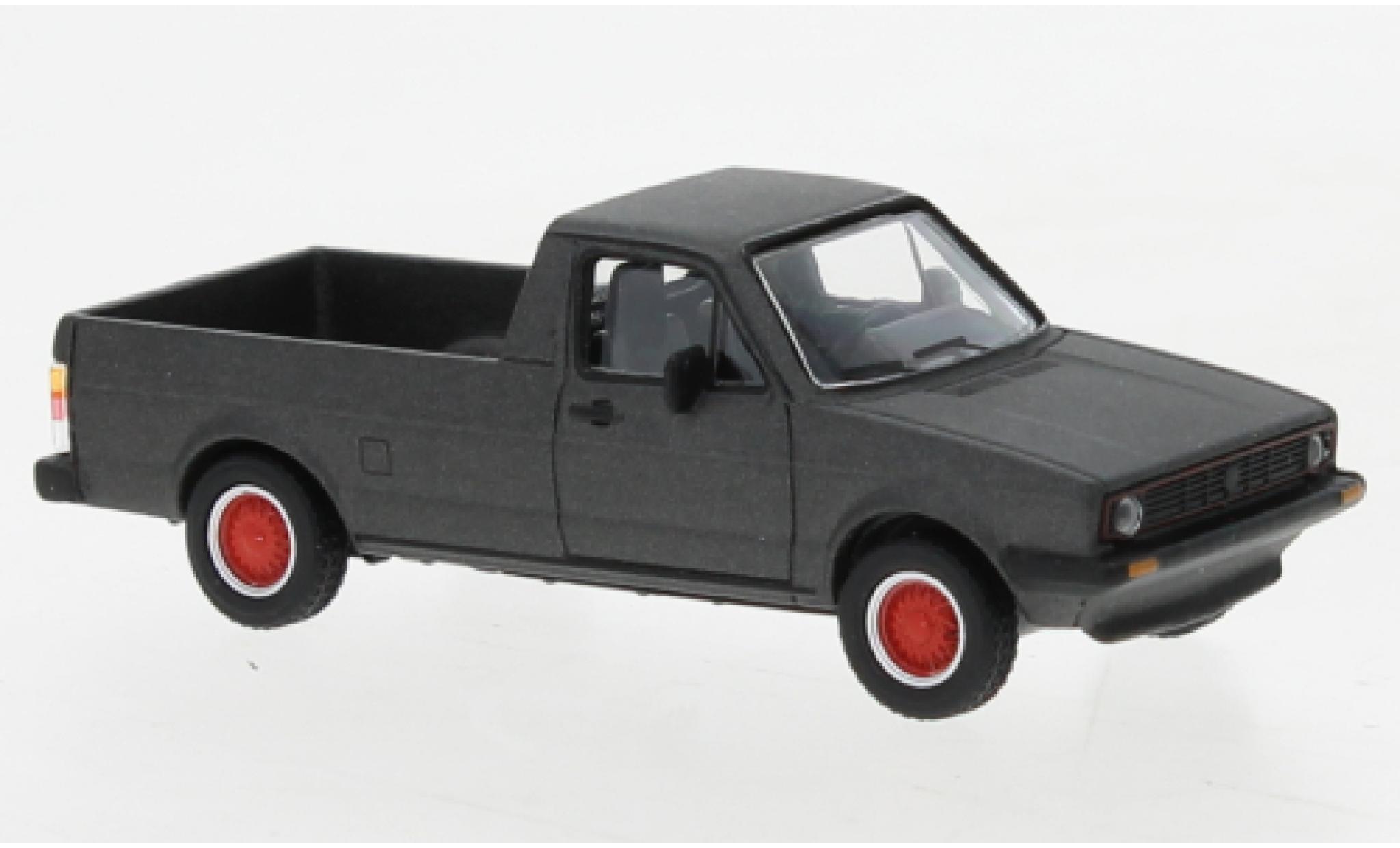 Volkswagen Caddy 1/64 Schuco Custom matt-grigio modellino in miniatura