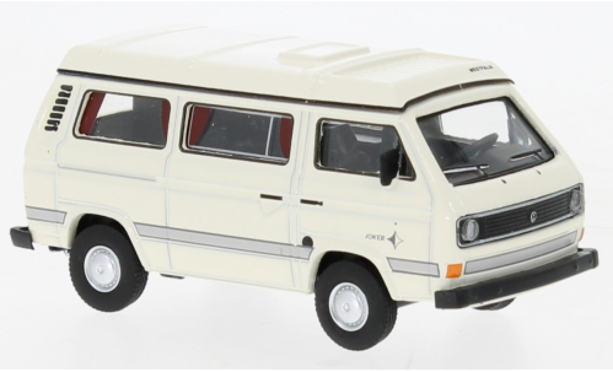 Volkswagen T3 1/64 Schuco Westfalia Joker bianco modellino in miniatura