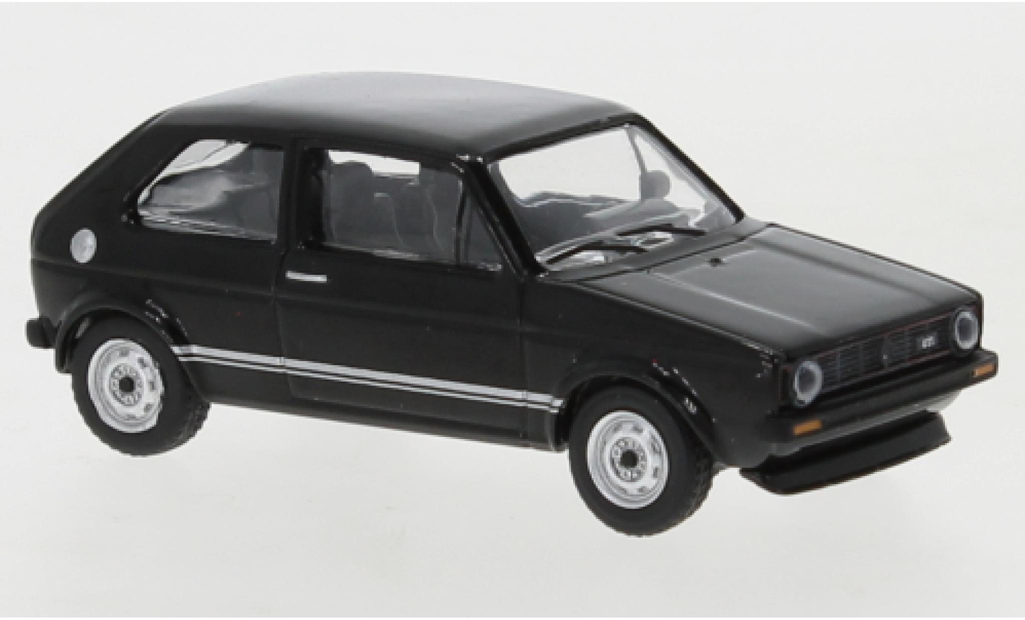 Volkswagen Golf 1/64 Schuco I GTI nero 1976 modellino in miniatura