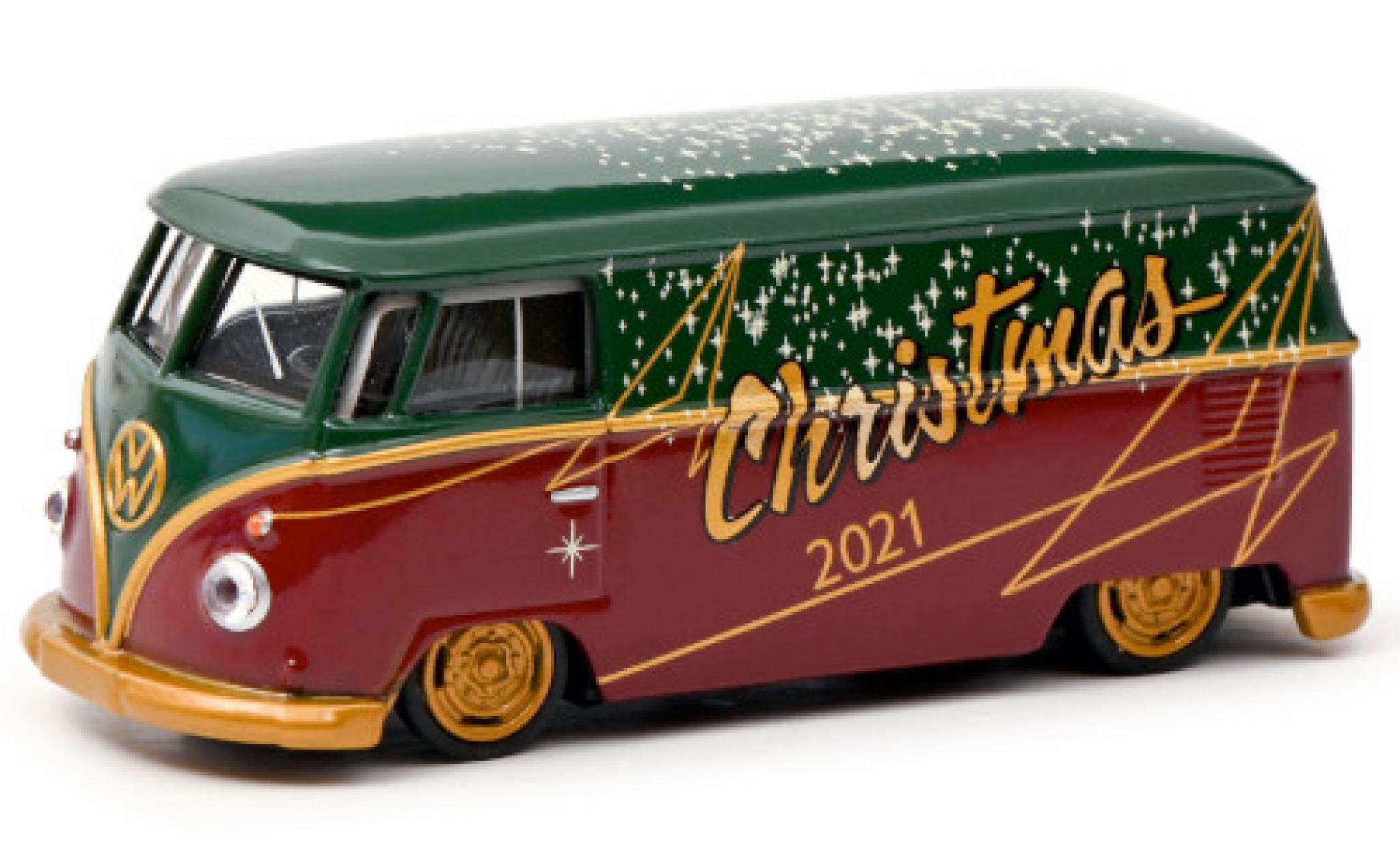 Volkswagen T1 1/64 Schuco Lowrider Christmas Edition 2021 modellino in miniatura