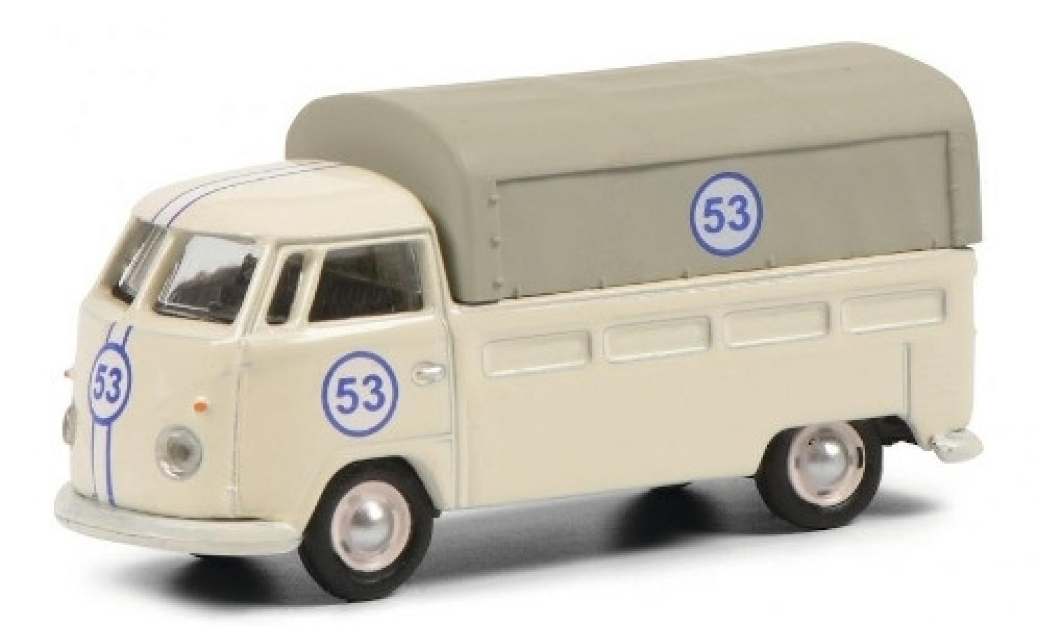 Volkswagen T1 1/87 Schuco Pritsche No.53 modellino in miniatura