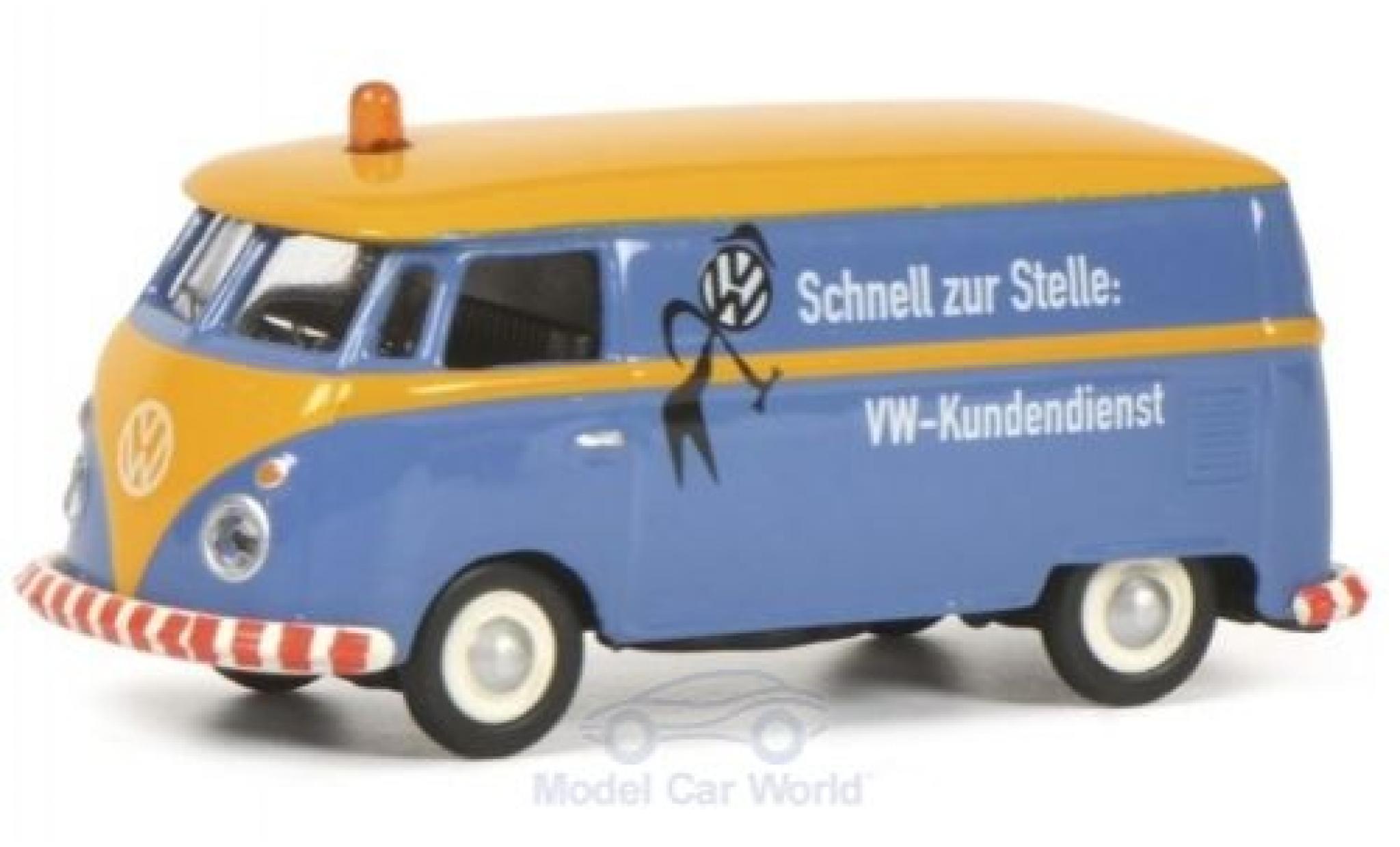 Volkswagen T1 1/87 Schuco c Kasten Kundendienst modellino in miniatura