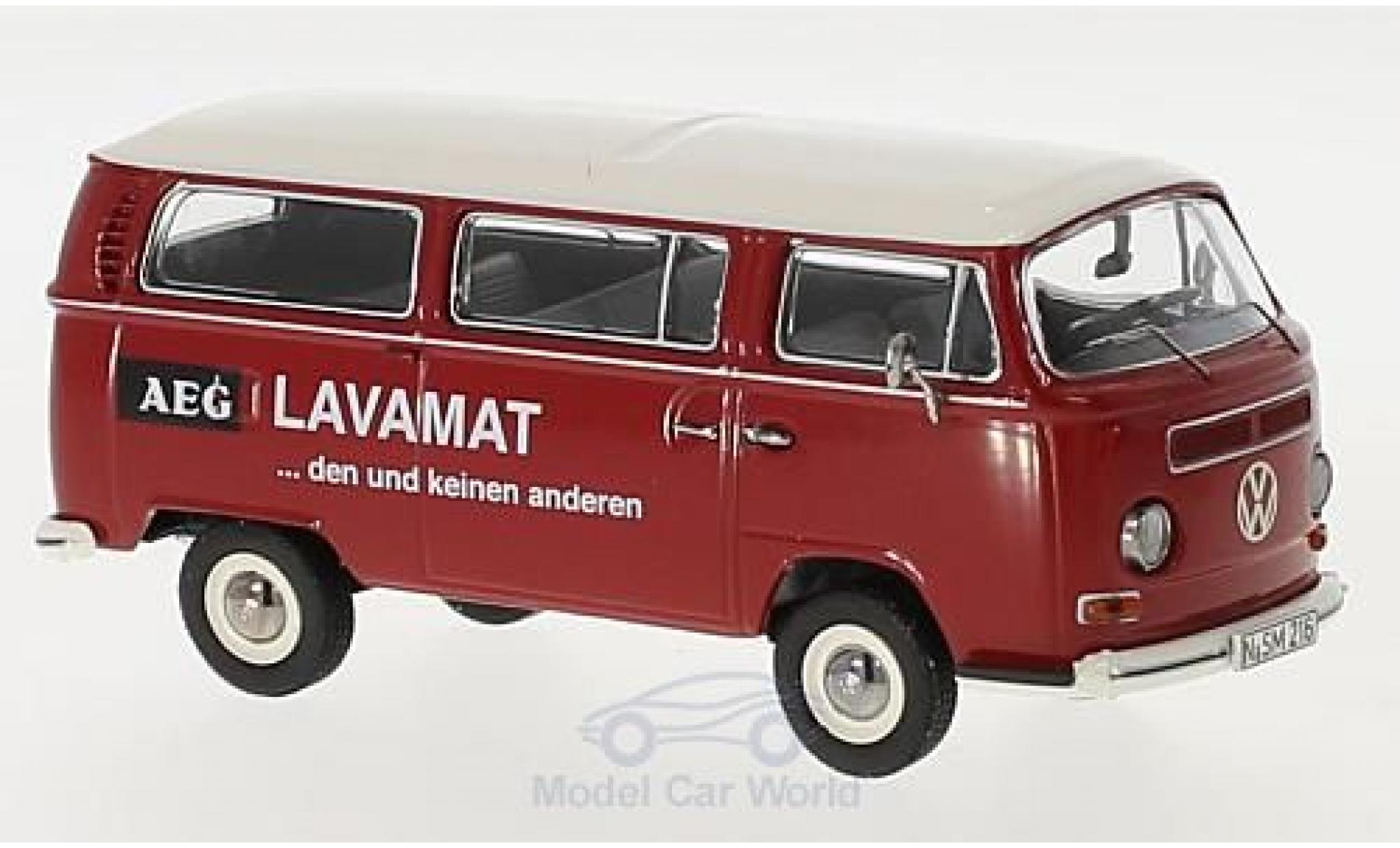 Volkswagen T2 B 1/43 Schuco a Bus AEG Lavamat modellino in miniatura