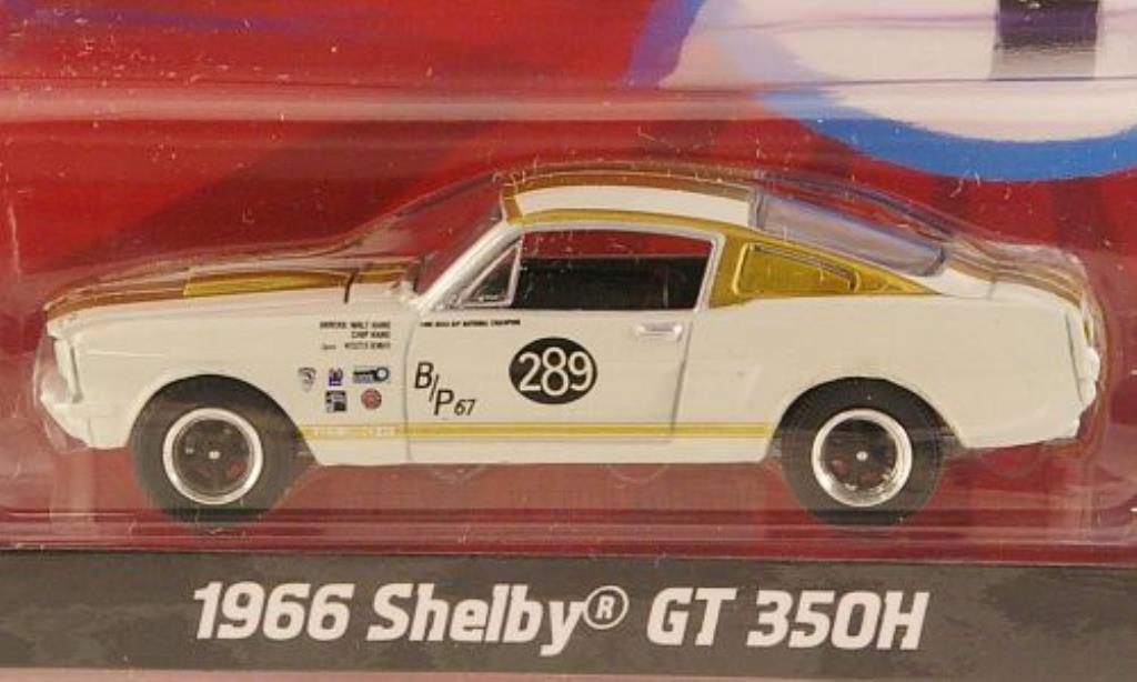 Shelby GT 350 1/64 Greenlight H No.289 W.Hane / C.Hane 1966 modellino in miniatura