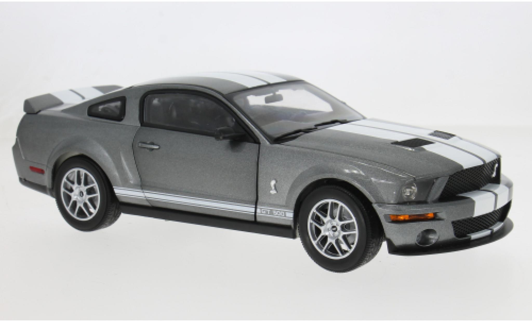 Shelby GT 1/18 Shelby Collectibles 500 grau 2007 1:18 modellino in miniatura