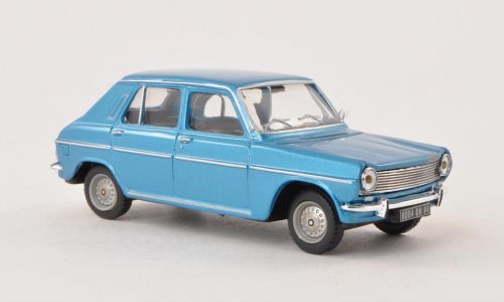 Simca 1100 1/43 Norev GLS blu 1973 modellino in miniatura