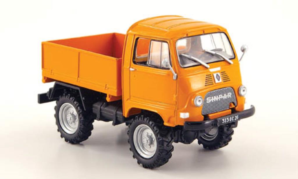 Sinpar Castor 1/43 Universal Hobbies 1200 D orange 1965 modellino in miniatura
