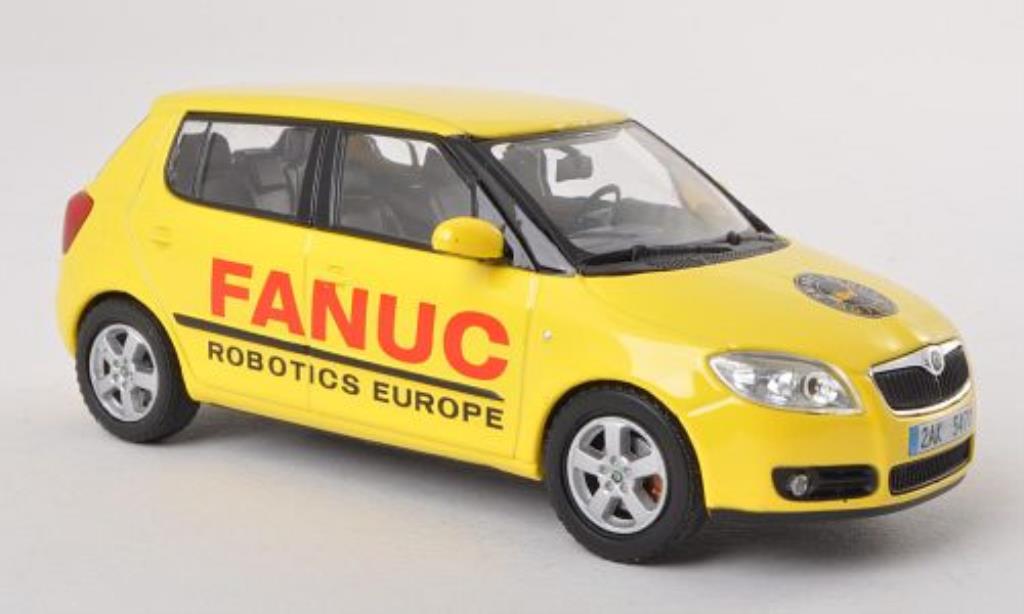 Skoda Fabia II 1/43 Abrex II Fanuc Robotics Europe 2010 modellino in miniatura