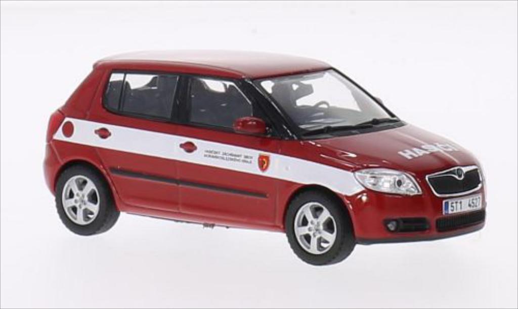 Skoda Fabia II 1/43 Abrex II Hasici (CZ) modellino in miniatura