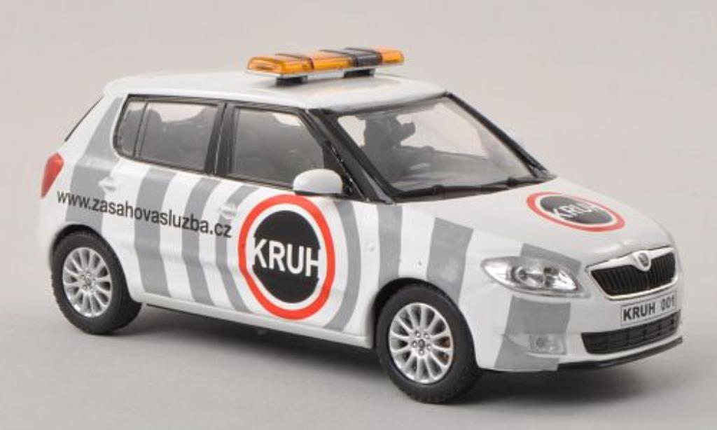 Skoda Fabia II 1/43 Abrex II Kruh 2010 modellino in miniatura