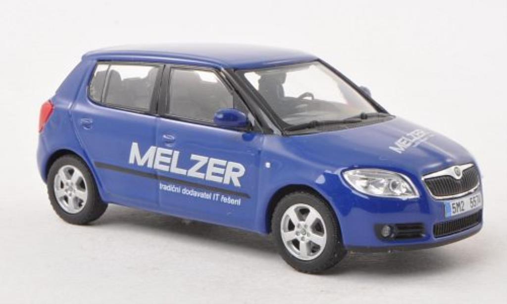 Skoda Fabia II 1/43 Abrex II Melzer modellino in miniatura