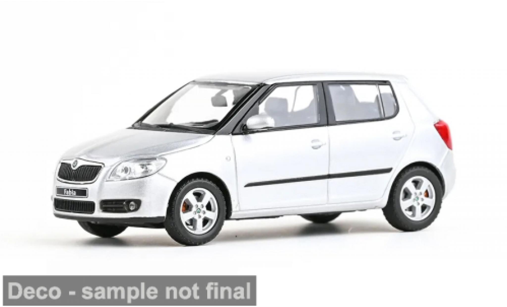 Skoda Fabia 1/43 Abrex II silber 2006 1:43 modellini auto