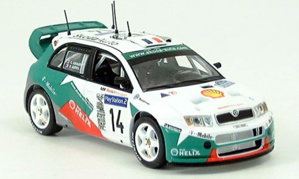 Skoda Fabia WRC 1/43 IXO WRC TdC 2003 modellino in miniatura