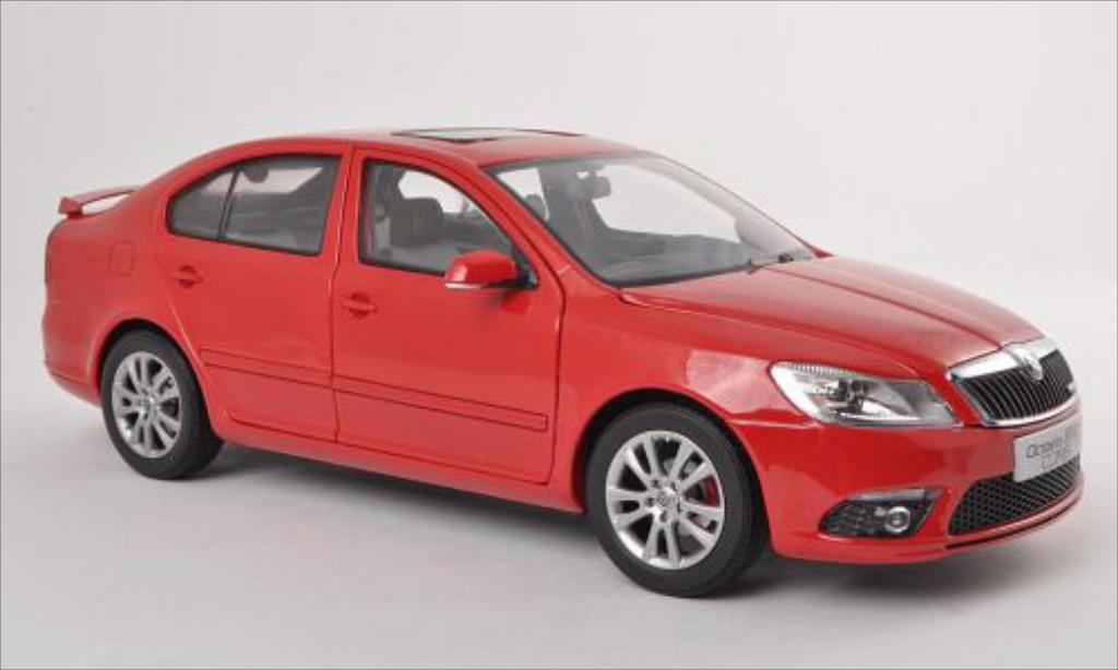 Skoda Octavia 1/18 Paudi V Sport rosso modellino in miniatura