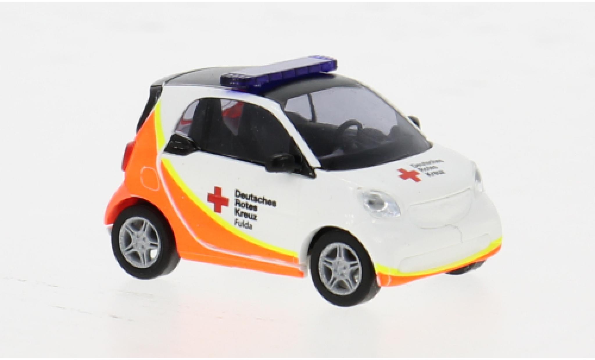 Smart ForTwo 1/87 Busch Fortwo DRK Fulda 1:87 modellino in miniatura