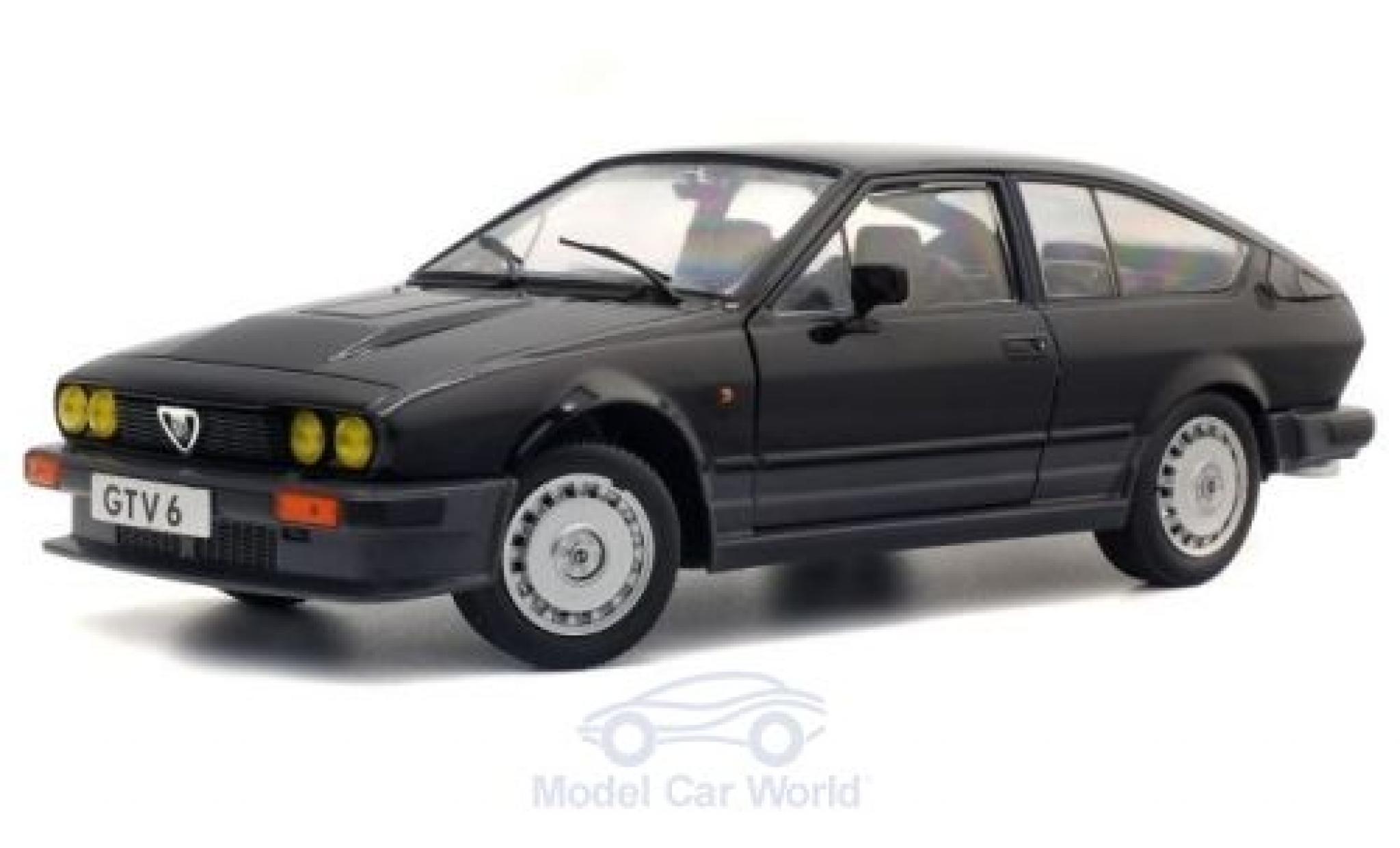Alfa Romeo GT 1/18 Solido V6 nero 1984 modellino in miniatura