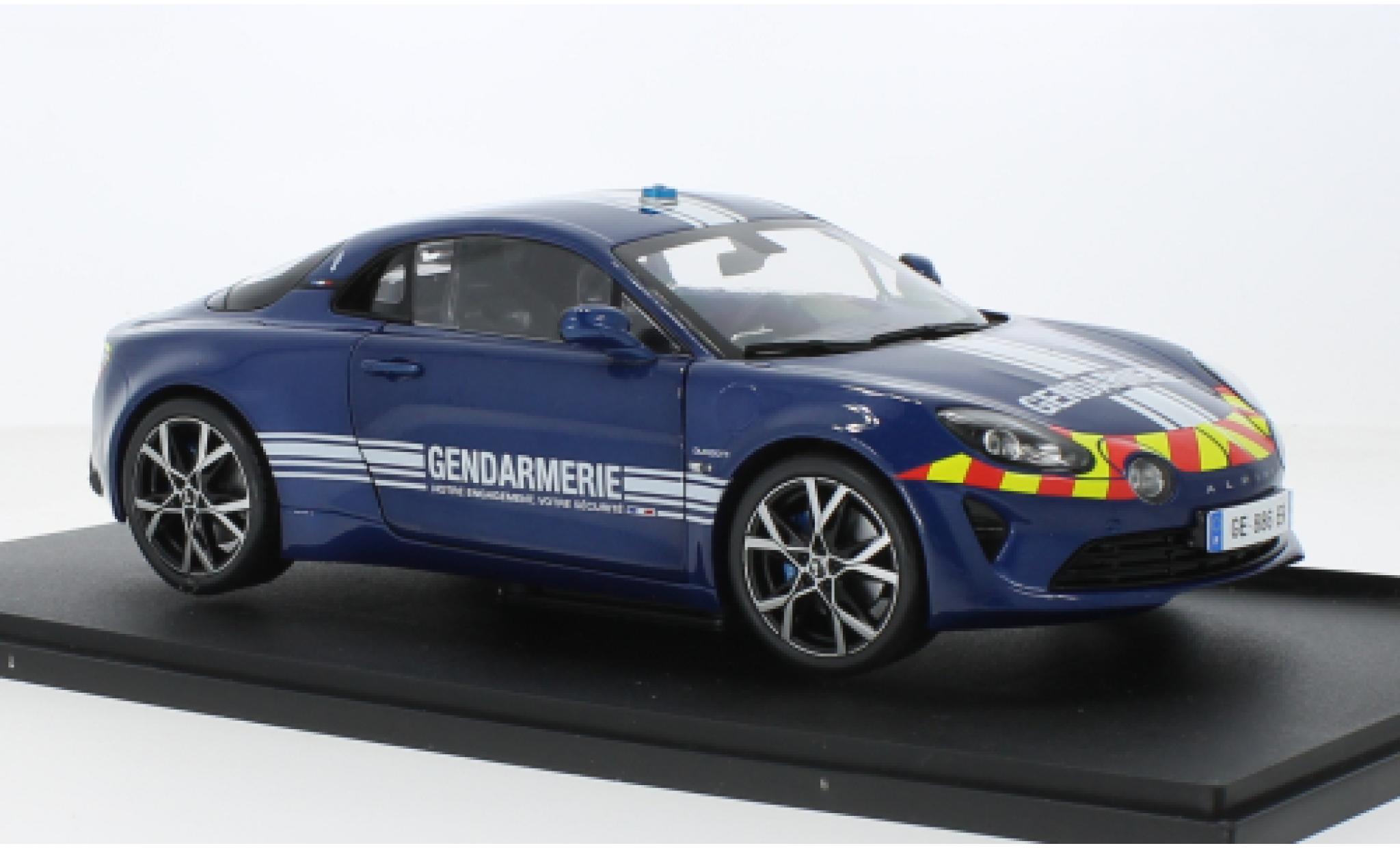 Alpine A110 1/18 Solido Gendarmerie (F) 2023 1:18 modellino in miniatura