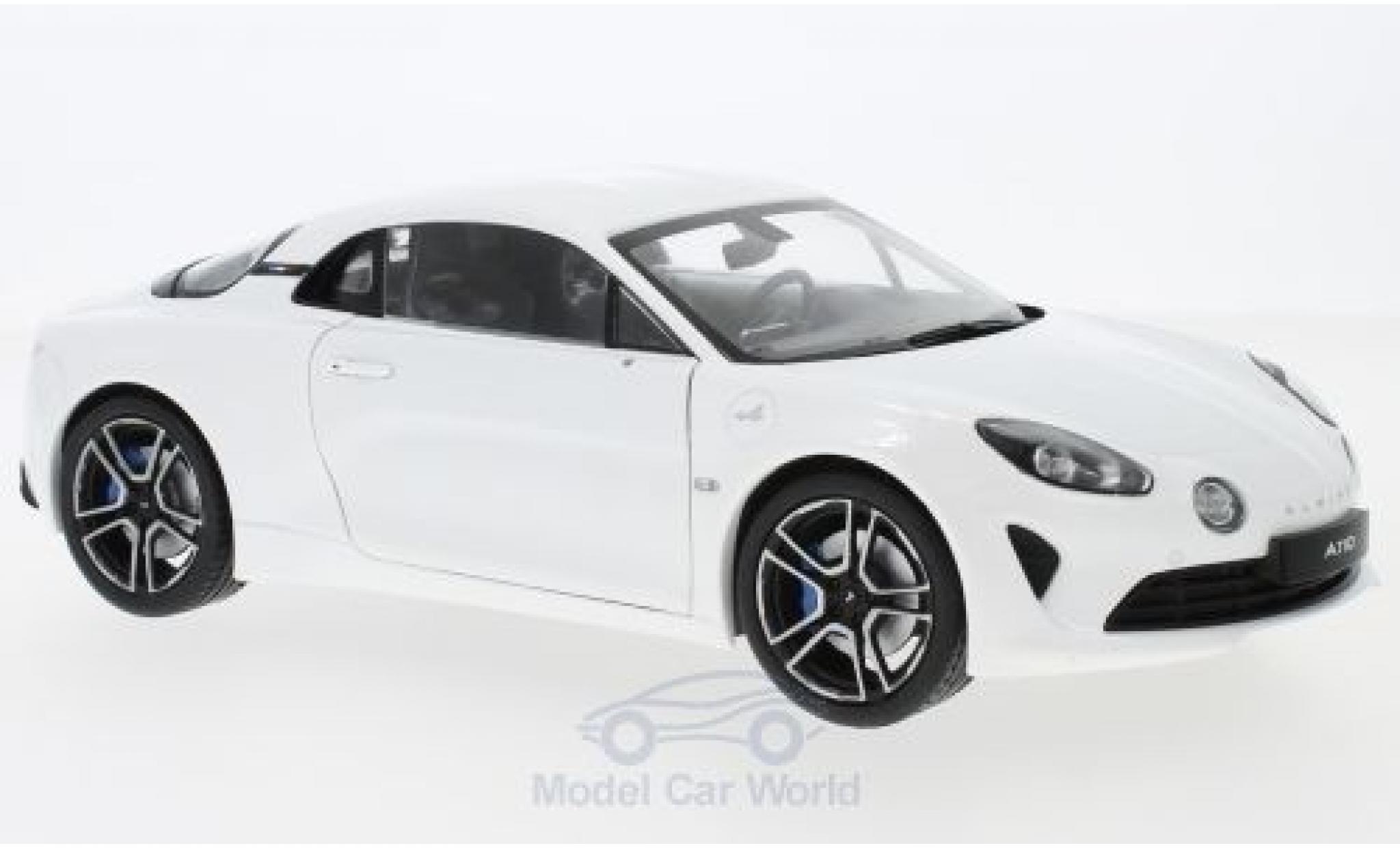Alpine A110 1/18 Solido Premiere Edition bianco 2017 modellino in miniatura