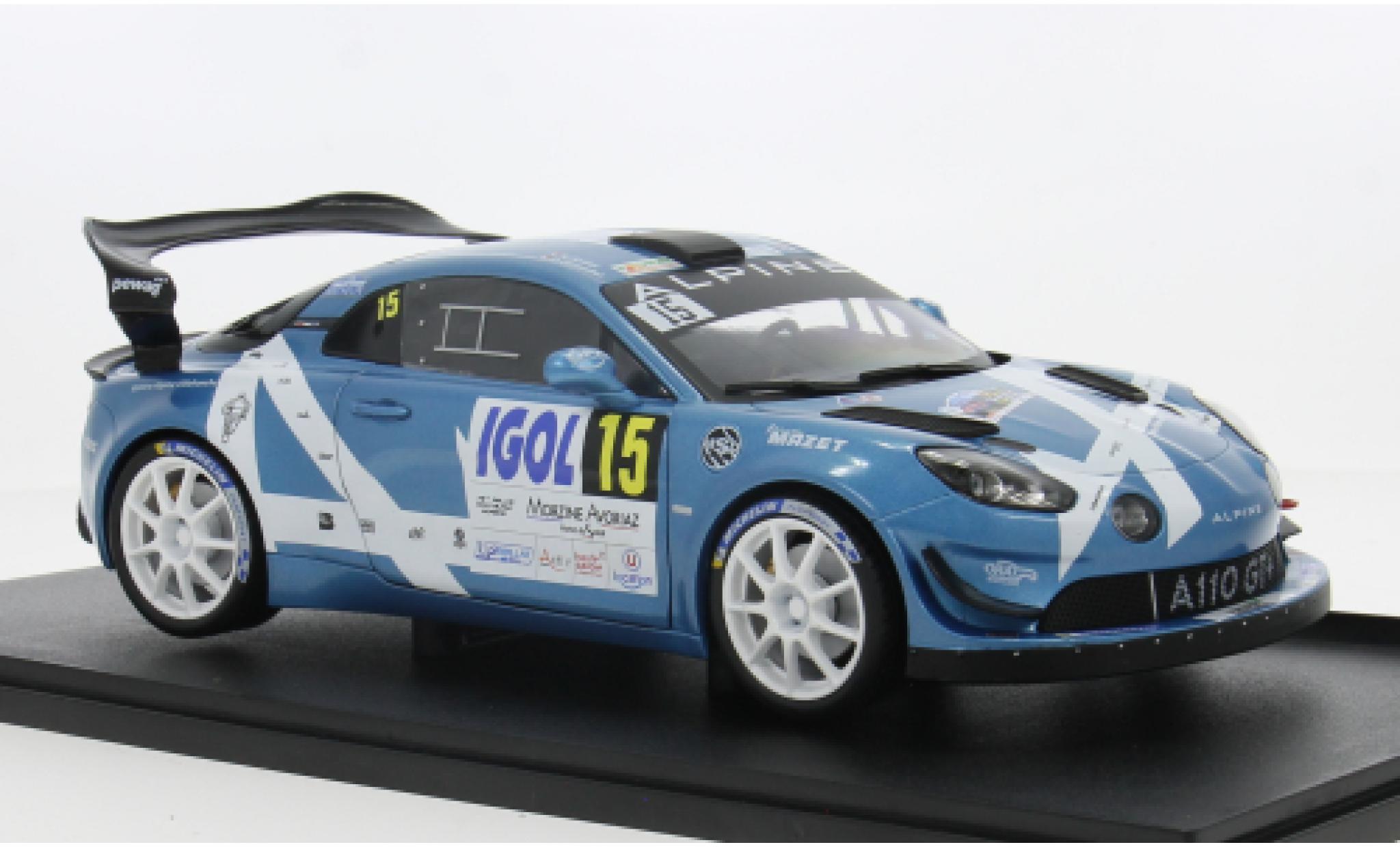 Alpine A110 Solido RGT #15 1:18 modellino in miniatura