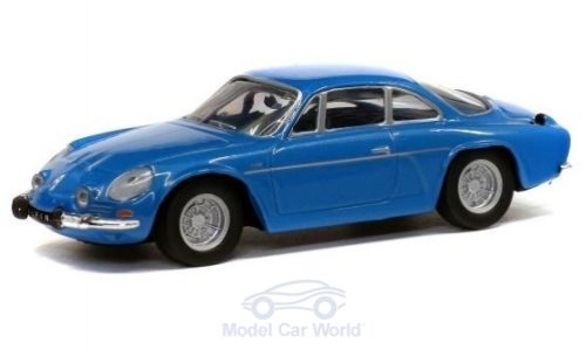 Alpine A110 1/43 Solido Renault metallico blu 1973 modellino in miniatura