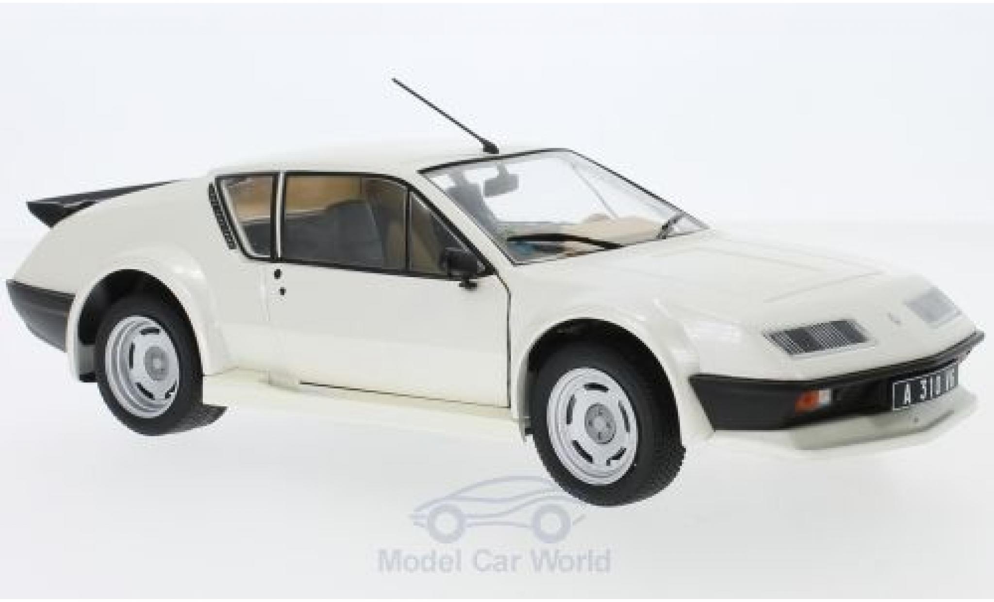 Alpine A310 Pack GT 1/18 Solido Renault Pack GT metallico bianco 1983 modellino in miniatura