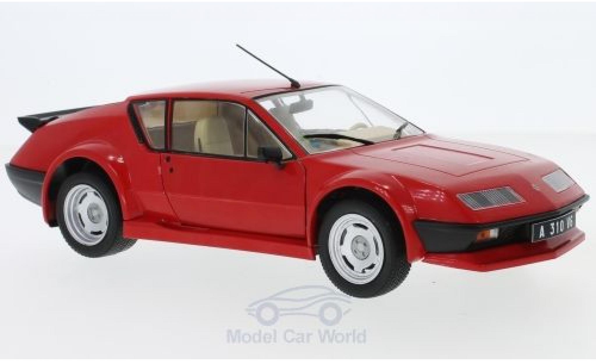 Alpine A310 Pack GT 1/18 Solido Renault Pack GT rosso 1983 modellino in miniatura