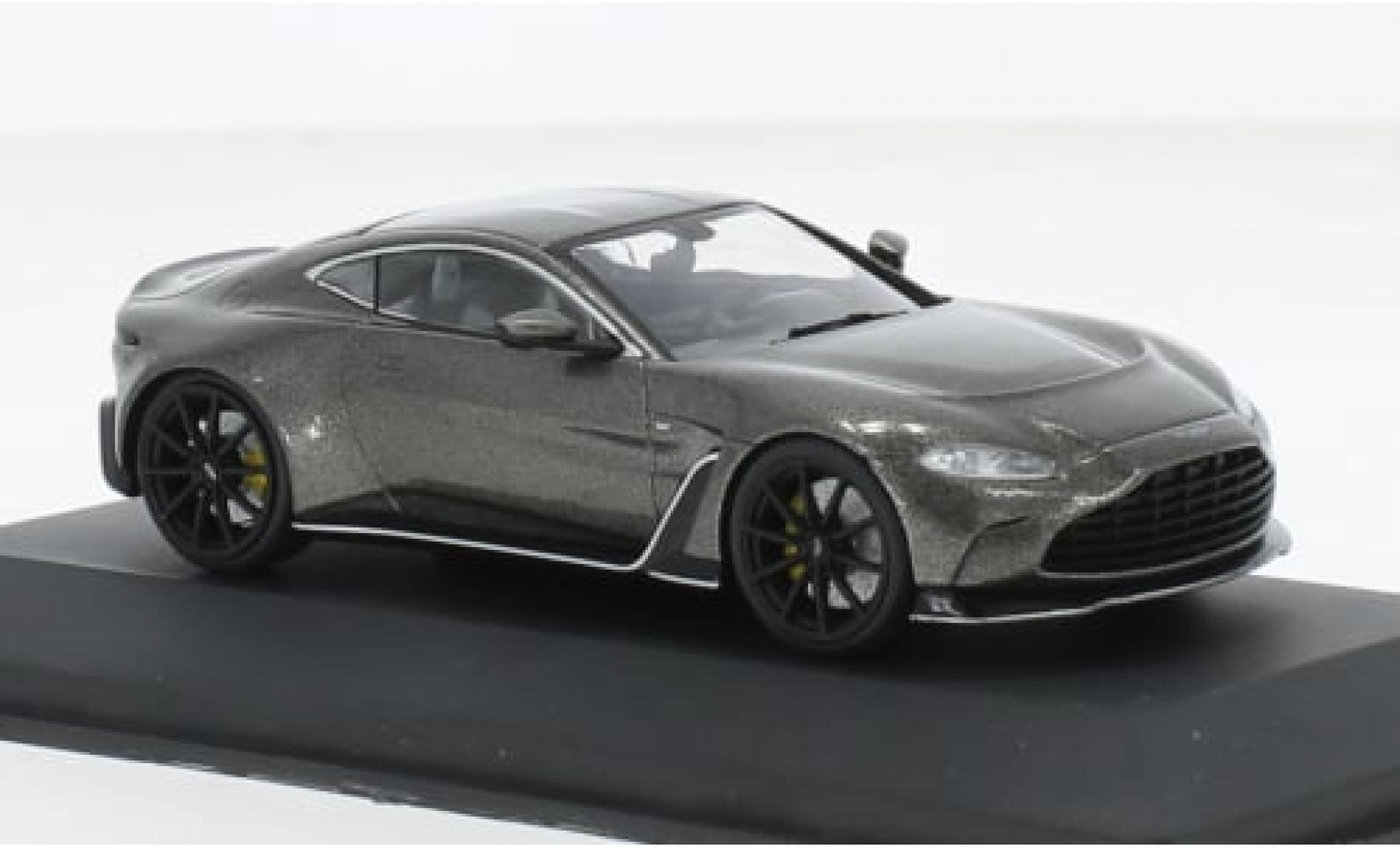 Aston Martin Vantage 1/43 Solido V12 metallise grau 1:43 modellino in miniatura
